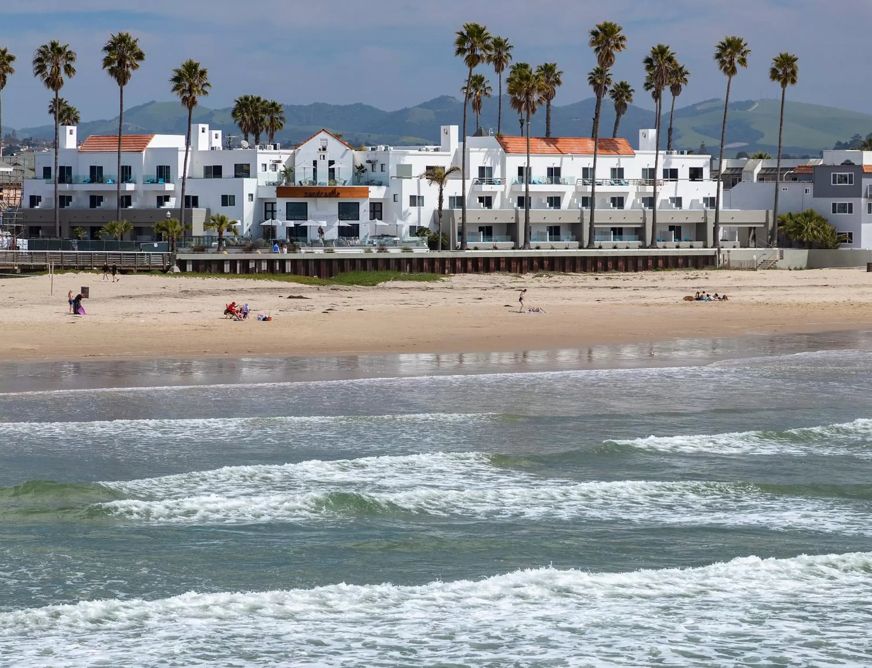 Property building, Beach in Sandcastle Hotel on the Beach