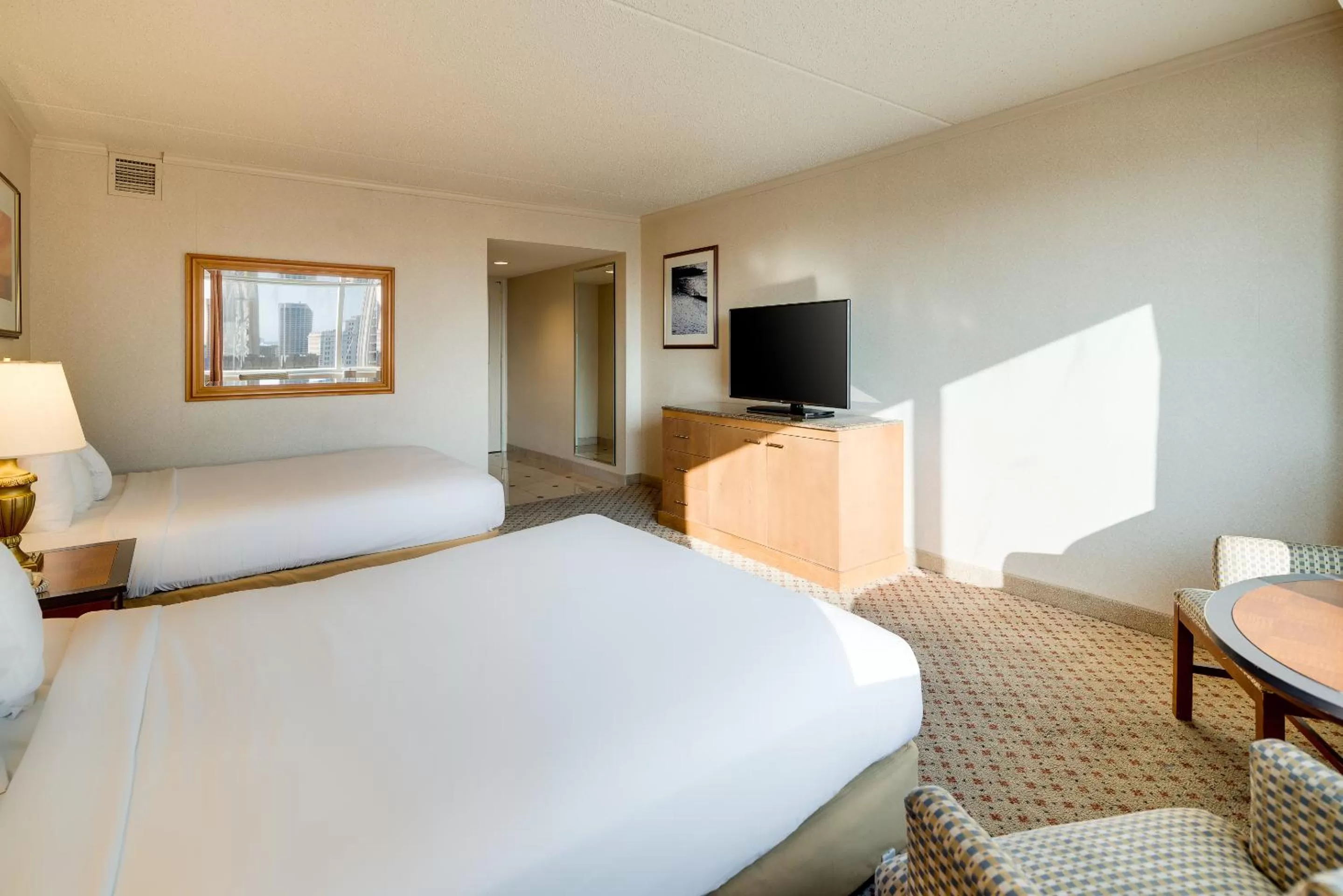 Bed in Showboat Hotel Atlantic City