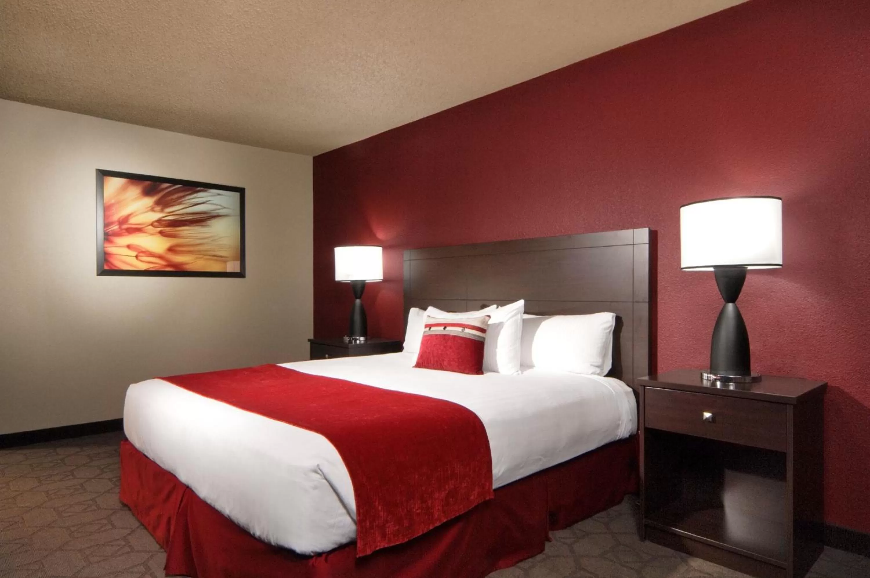 Bed in The Edgewater Hotel and Casino