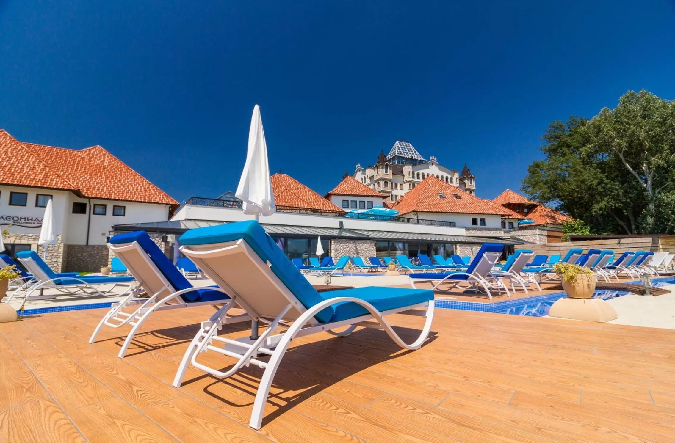 Property building, Swimming Pool in Ethno Village Stanisici