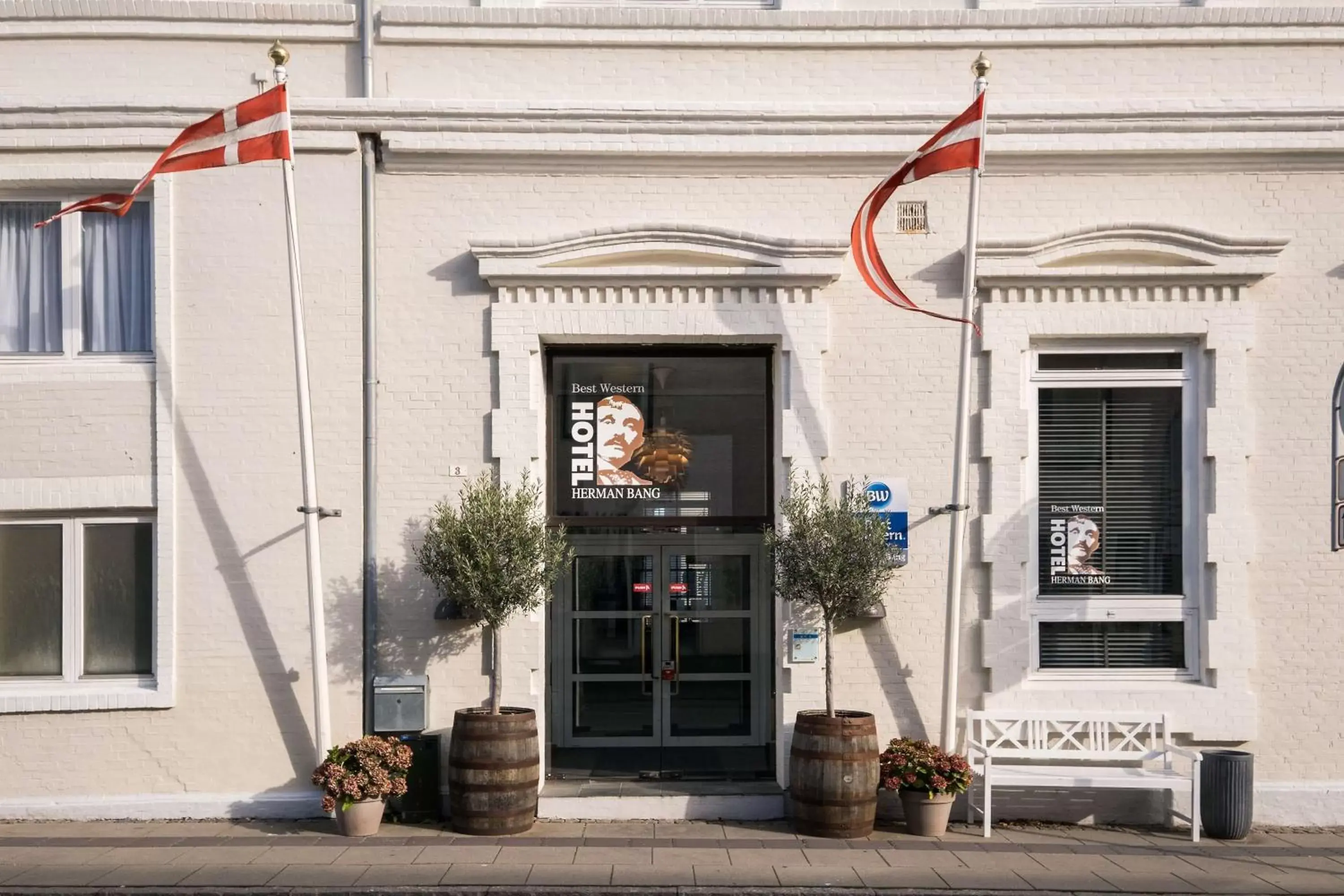 Property building in Best Western Hotel Herman Bang Property building in Best Western Hotel Herman Bang