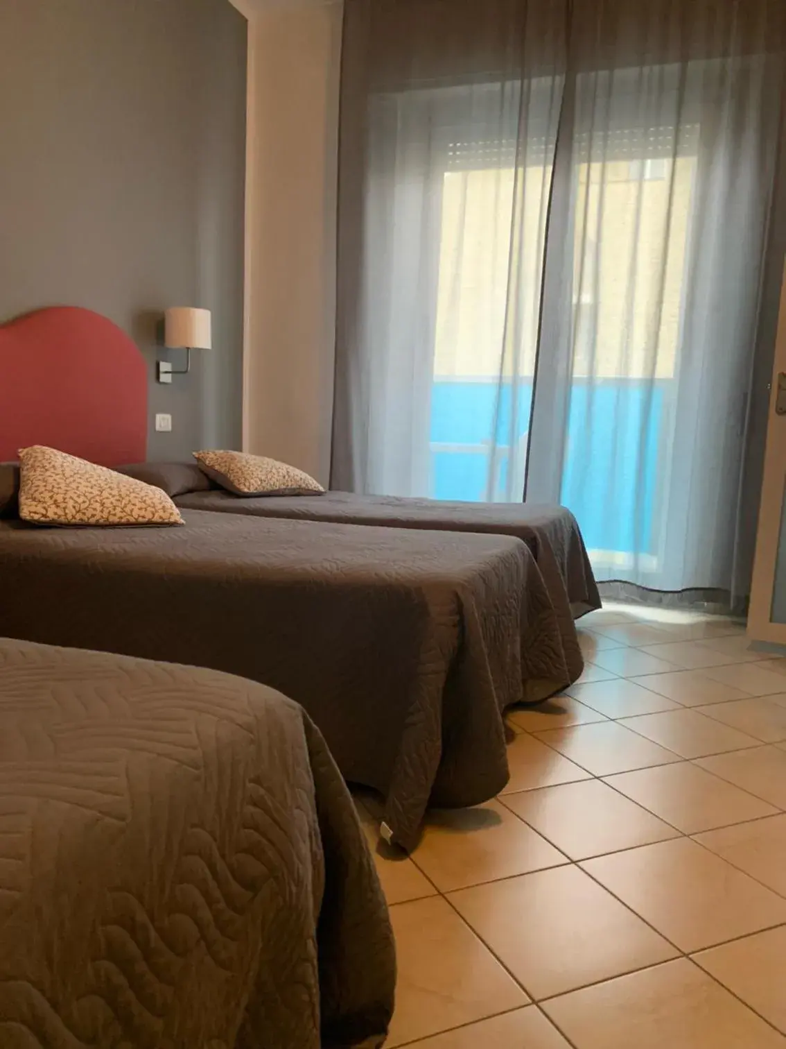 Bed in Hotel Spiaggia Marconi