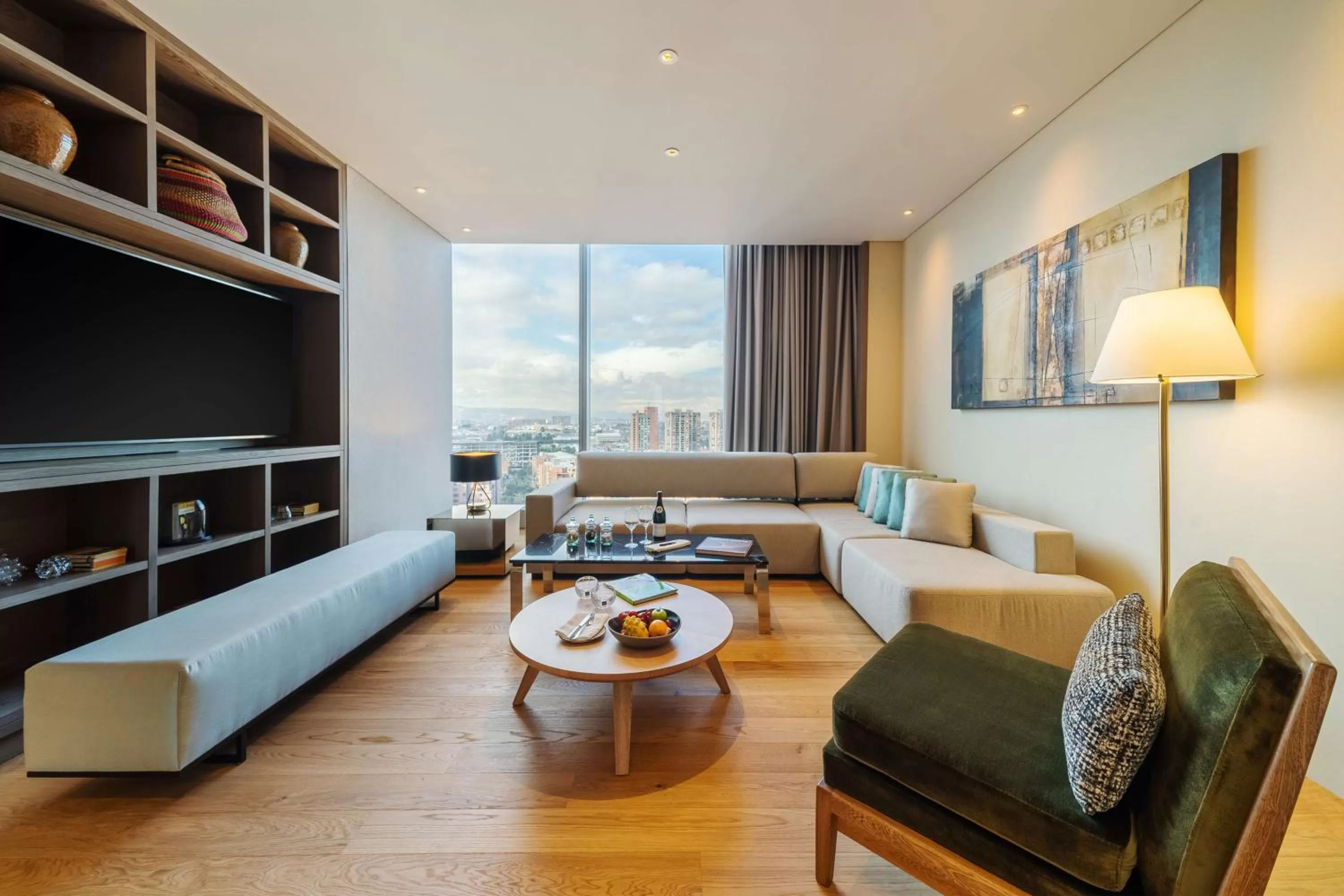 Photo of the whole room in Grand Hyatt Bogota