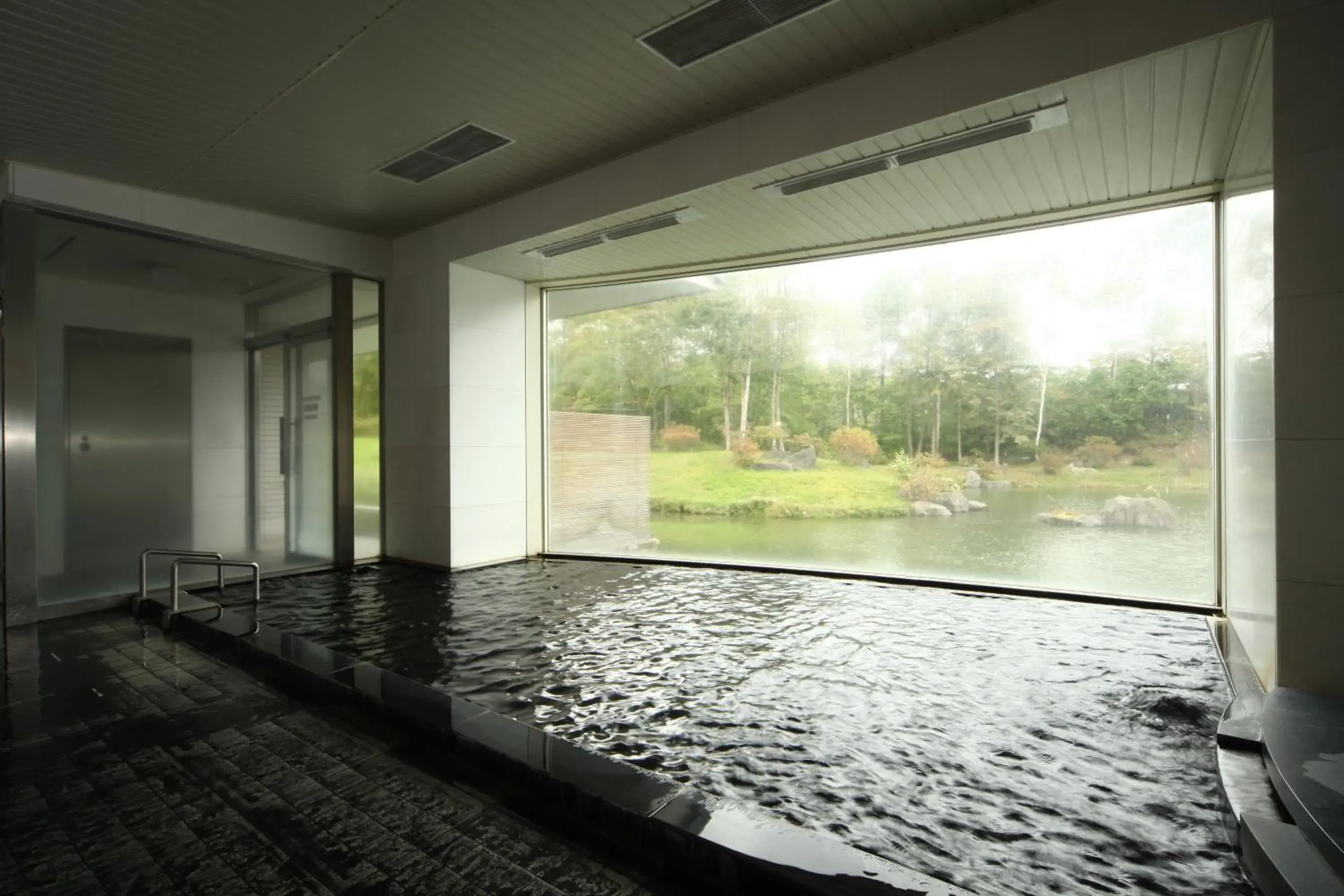 Swimming pool in Hakodate Onuma Prince Hotel