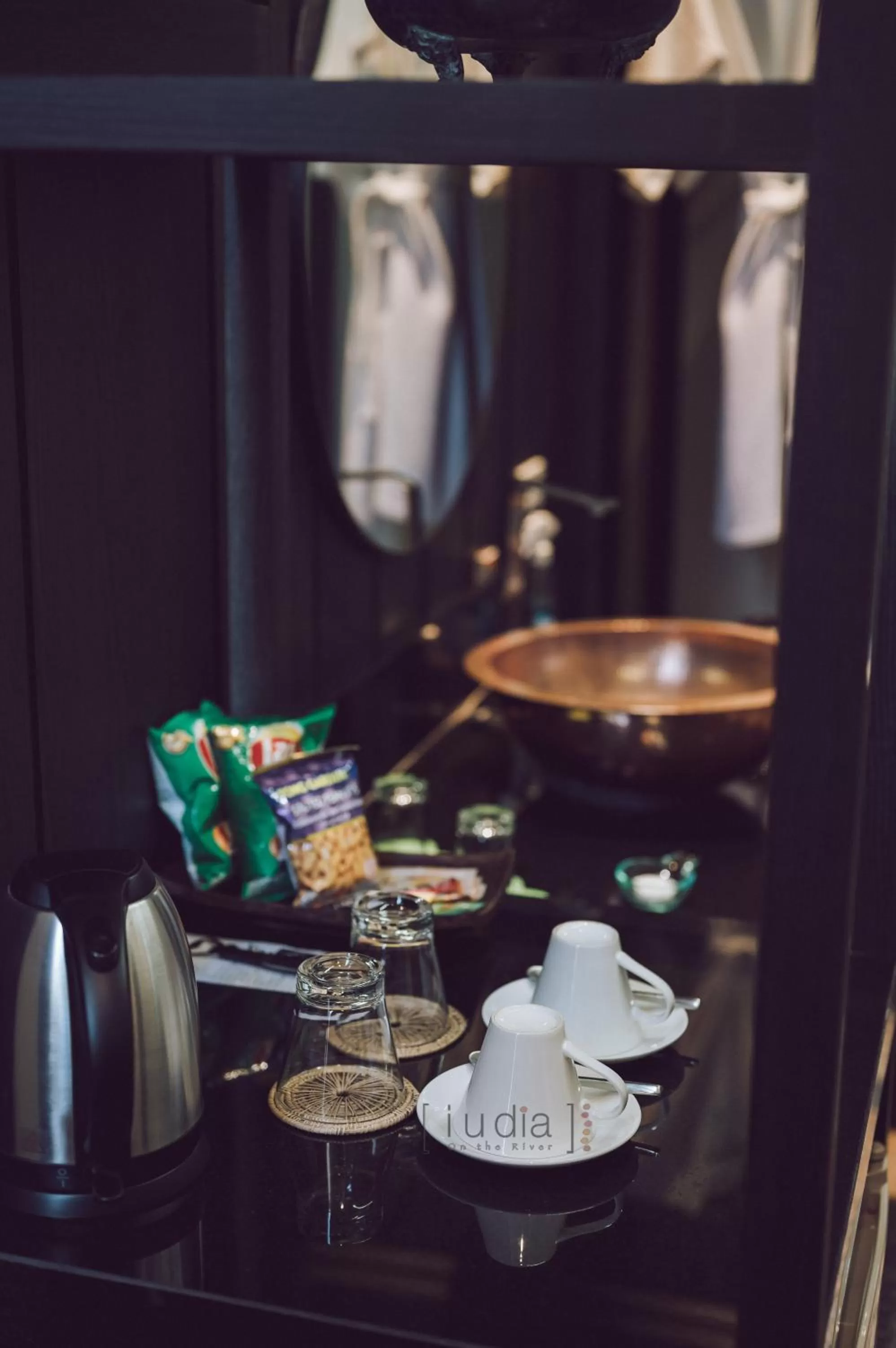 Decorative detail in iuDia Hotel