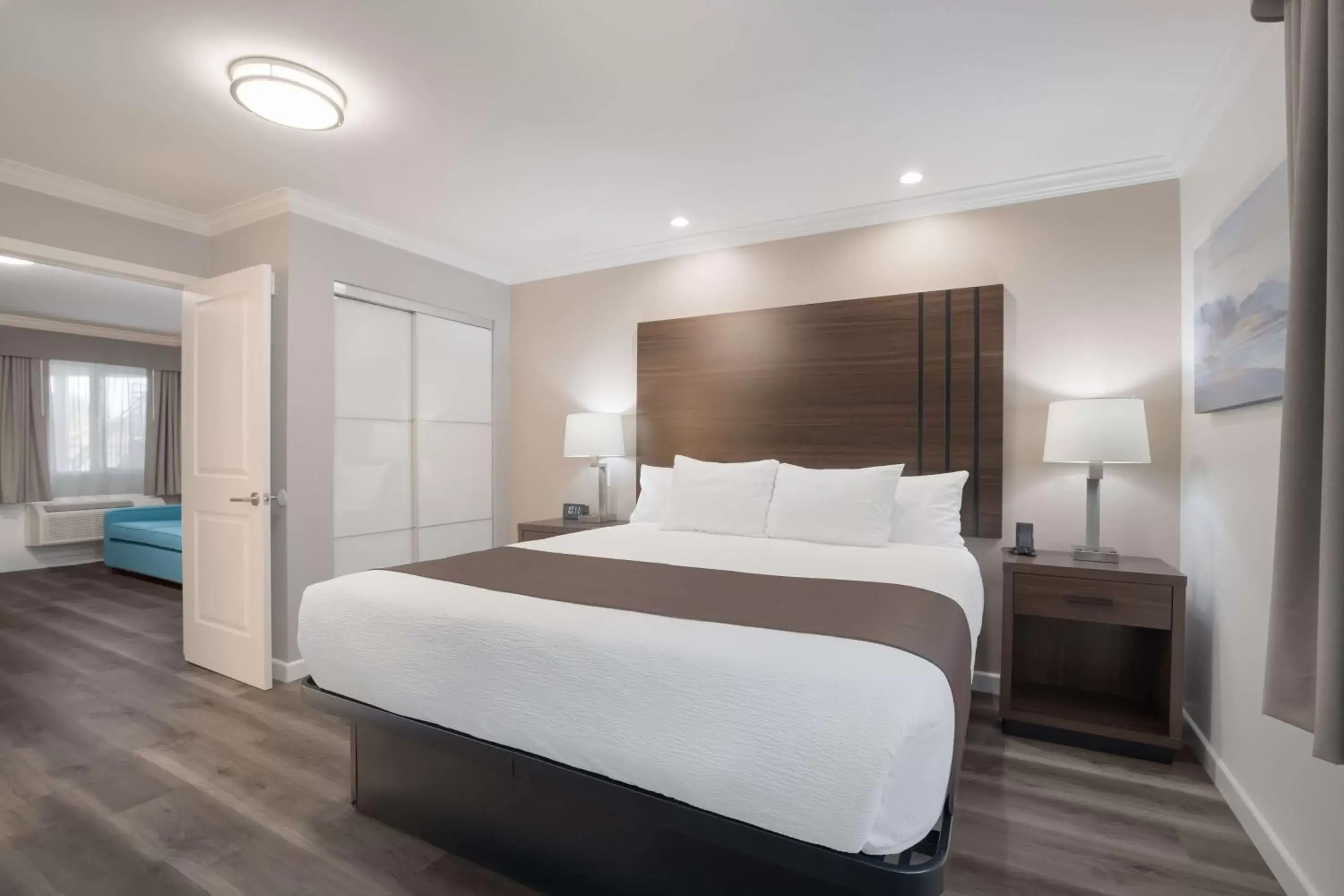 Bedroom, Bed in SureStay Plus Hotel by Best Western Upland - Ontario North