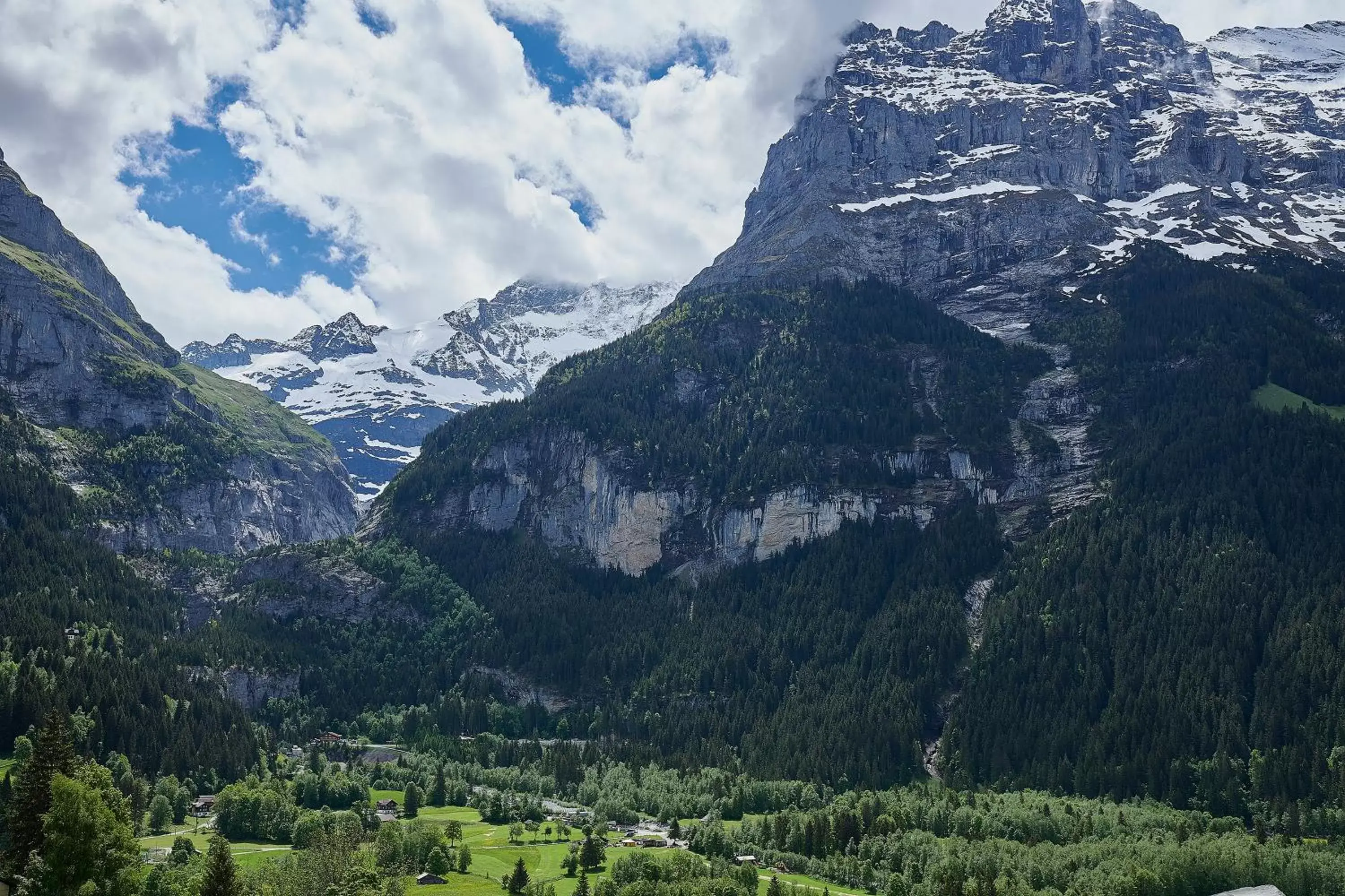 Mountain view, Natural Landscape in Hotel Spinne Grindelwald