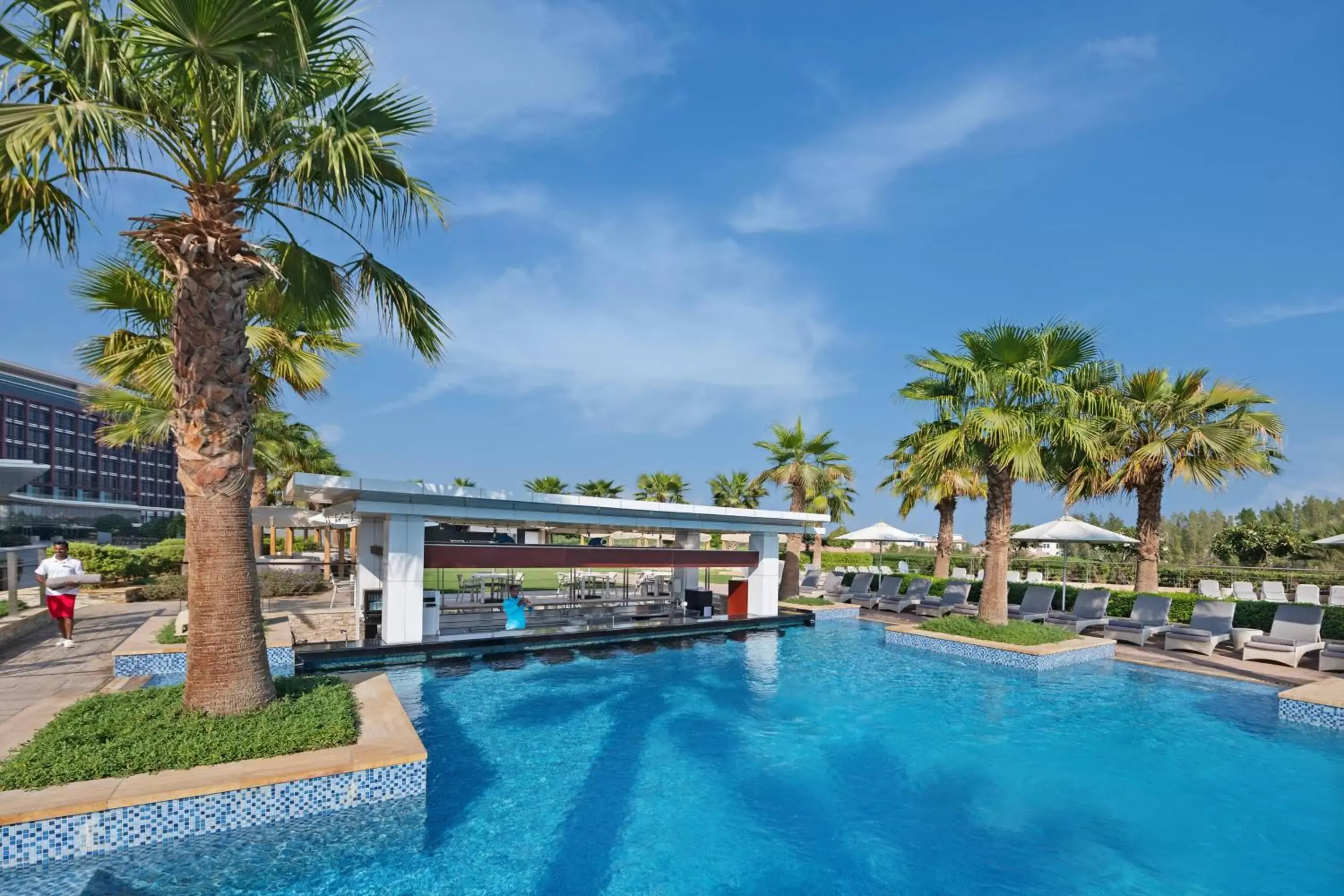 Swimming Pool in Marriott Hotel Al Forsan, Abu Dhabi