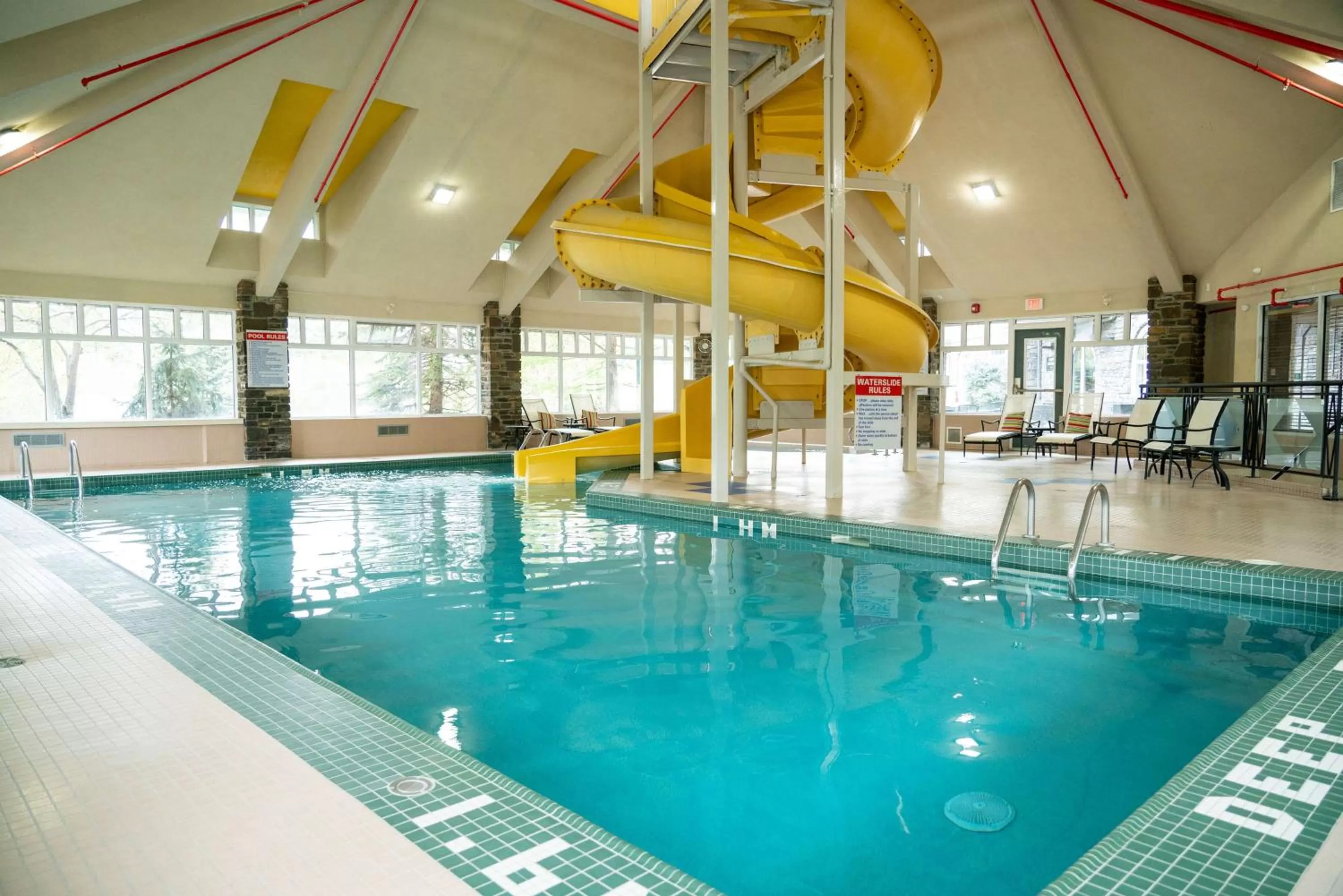 On site in Pocaterra Inn & Waterslide