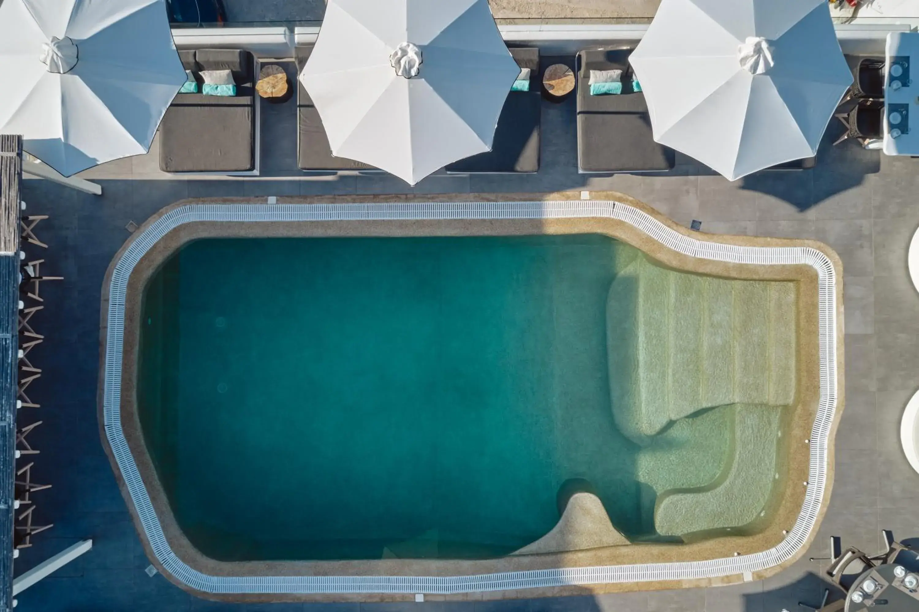 Swimming pool, Pool View in Mykonos Princess Hotel