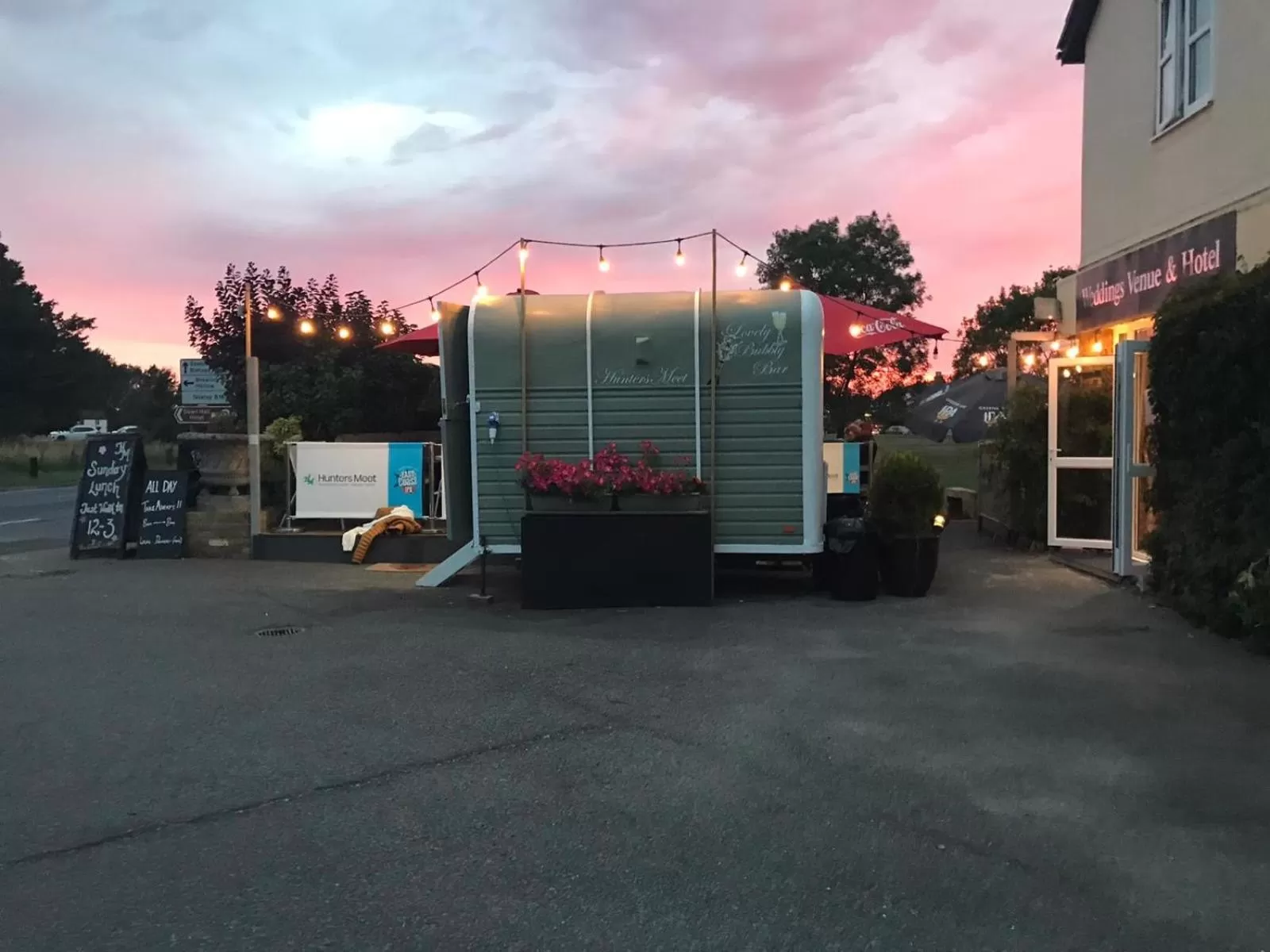 Sunset in Hunters Meet