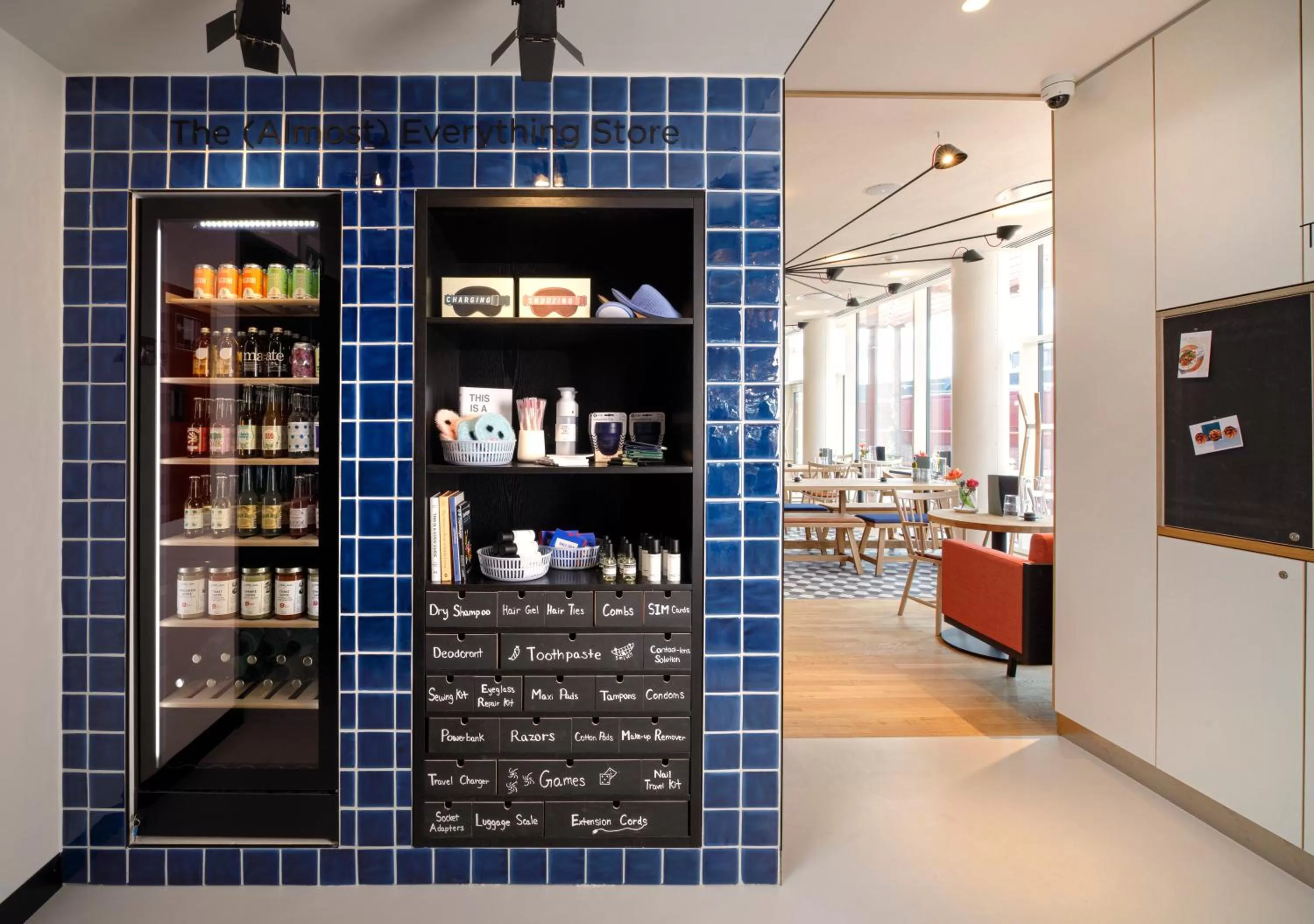 Supermarket/grocery shop in Zoku Copenhagen