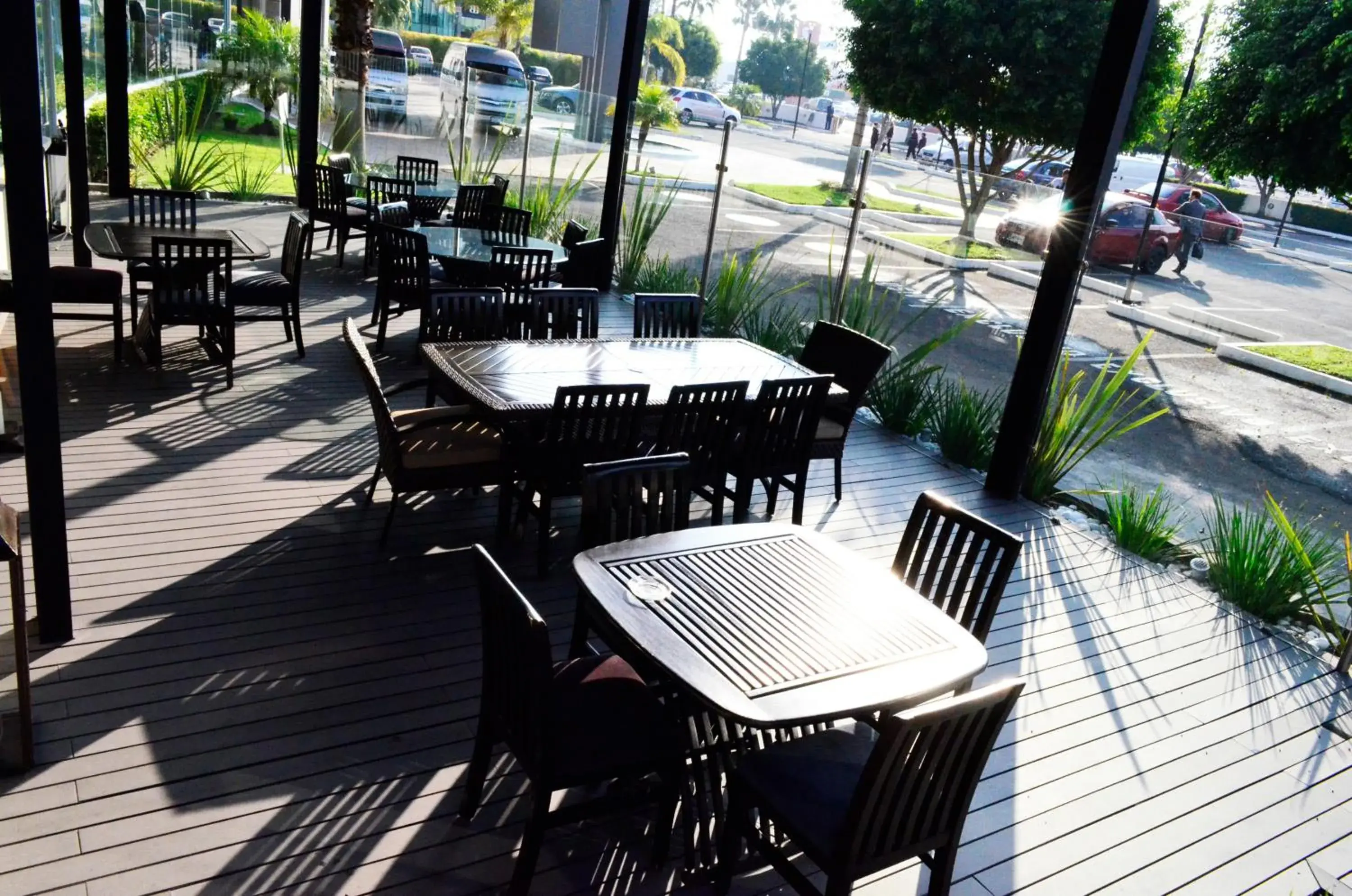 Balcony/Terrace, Restaurant/Places to Eat in Casa Inn Business Hotel Celaya