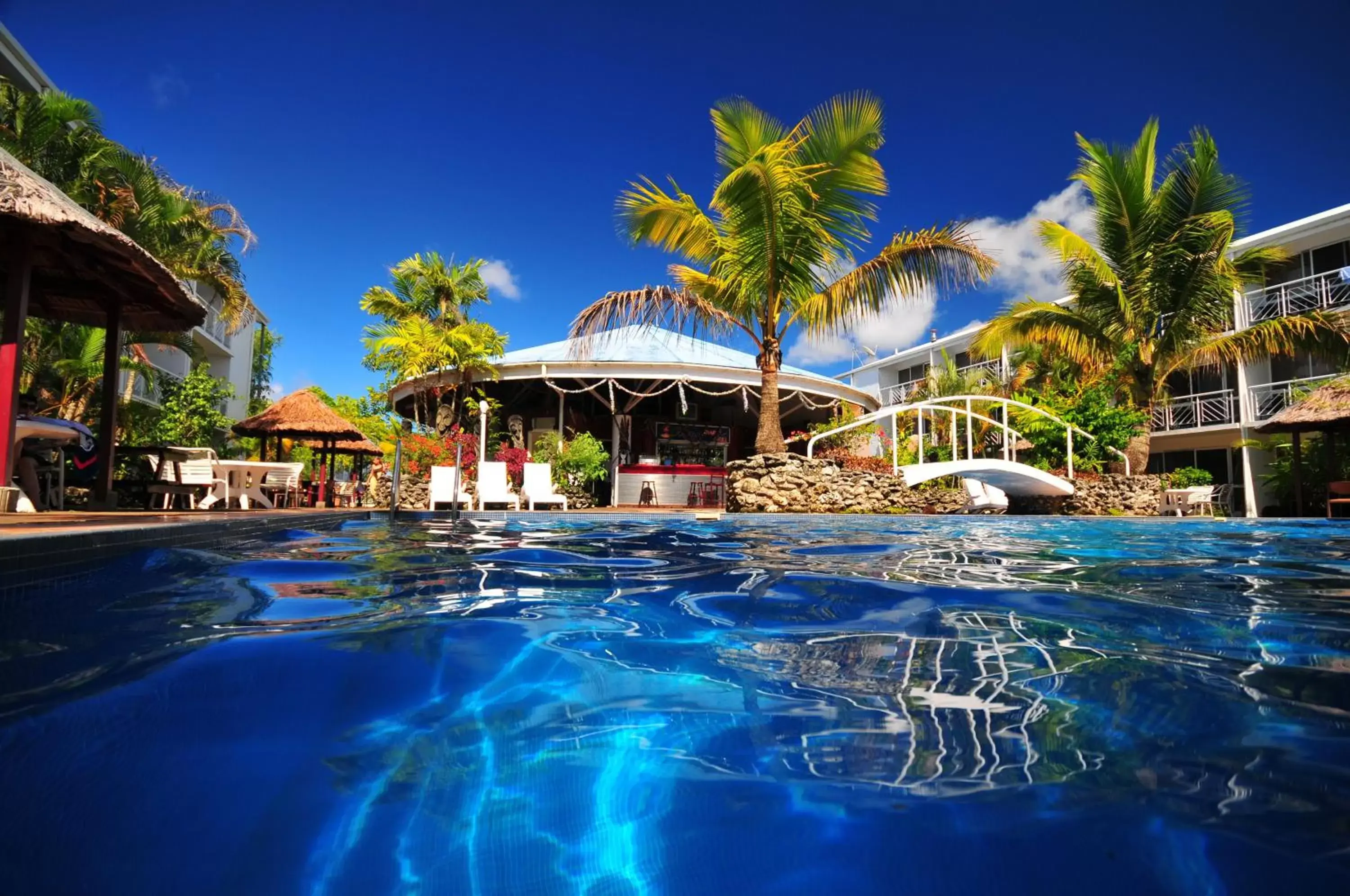 Swimming Pool in The Melanesian Port Vila