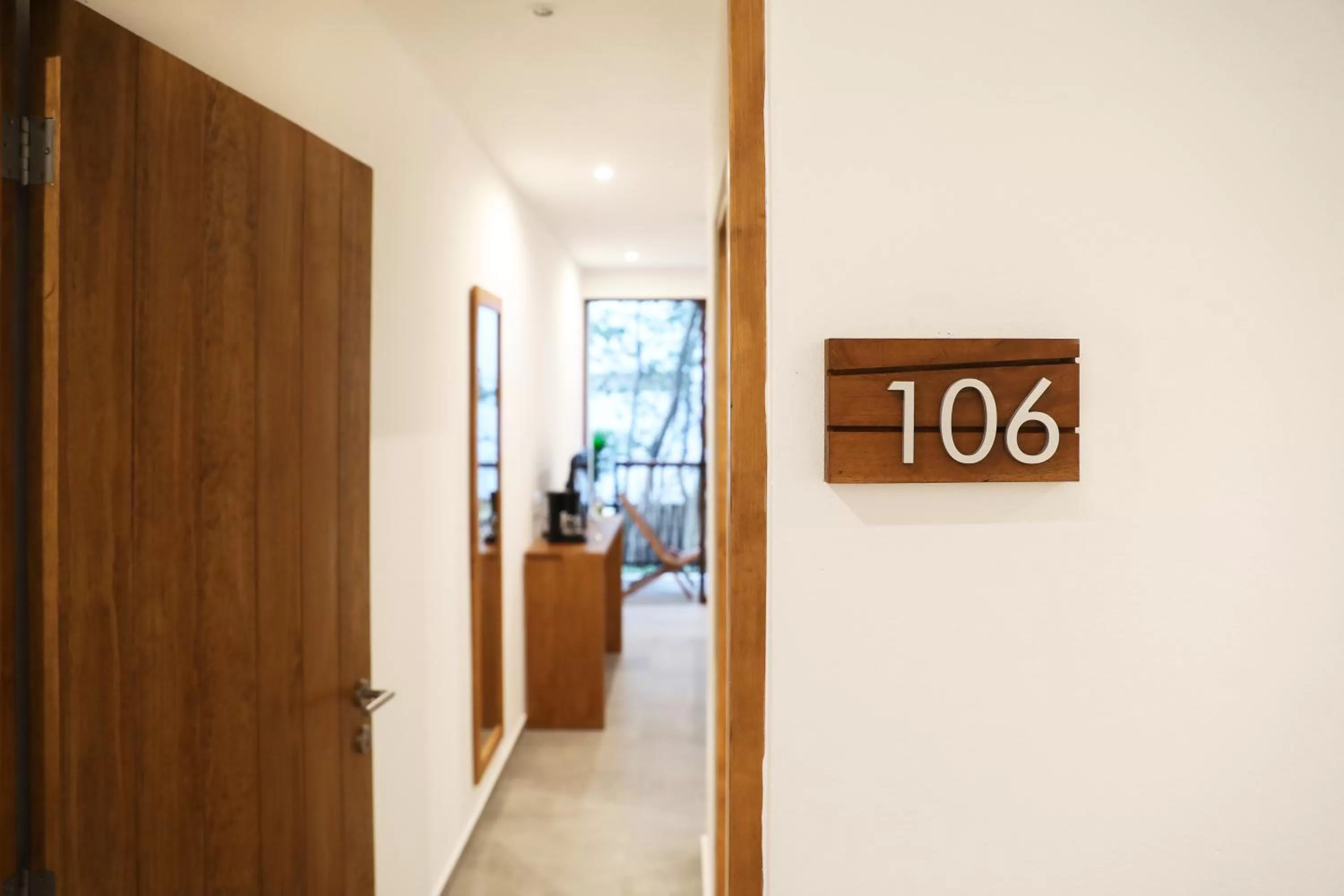 Decorative detail in Hotel Blanco Tulum Adults Only