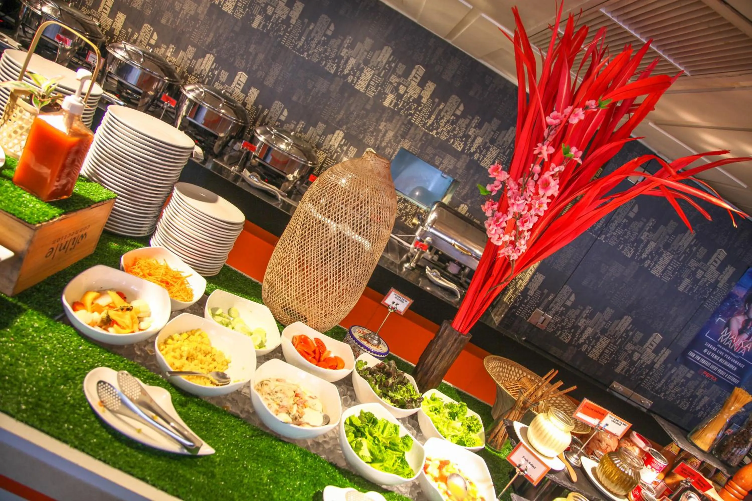 Buffet breakfast in Le Fenix Sukhumvit 11 Bangkok