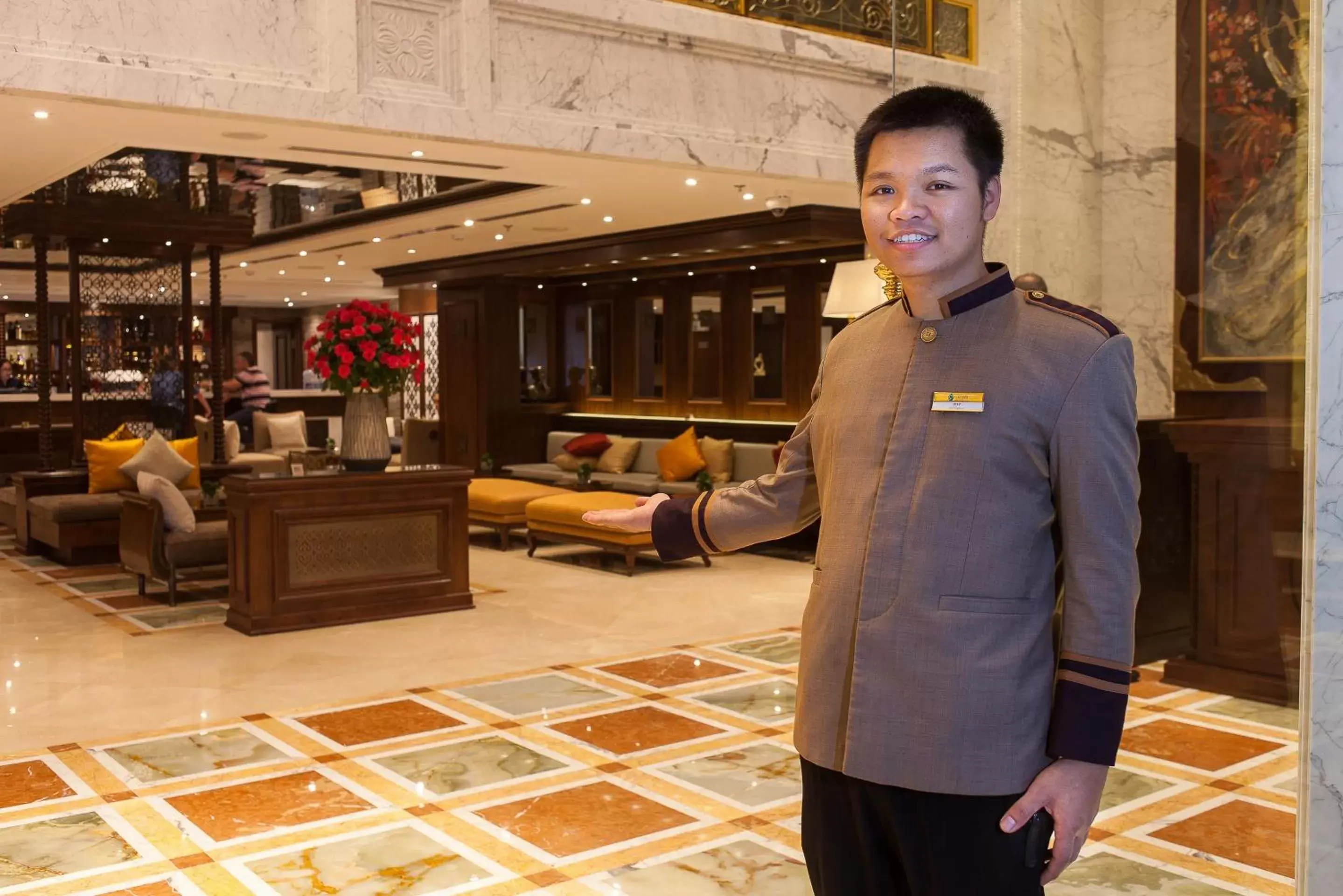 Staff in The Lapis Hotel