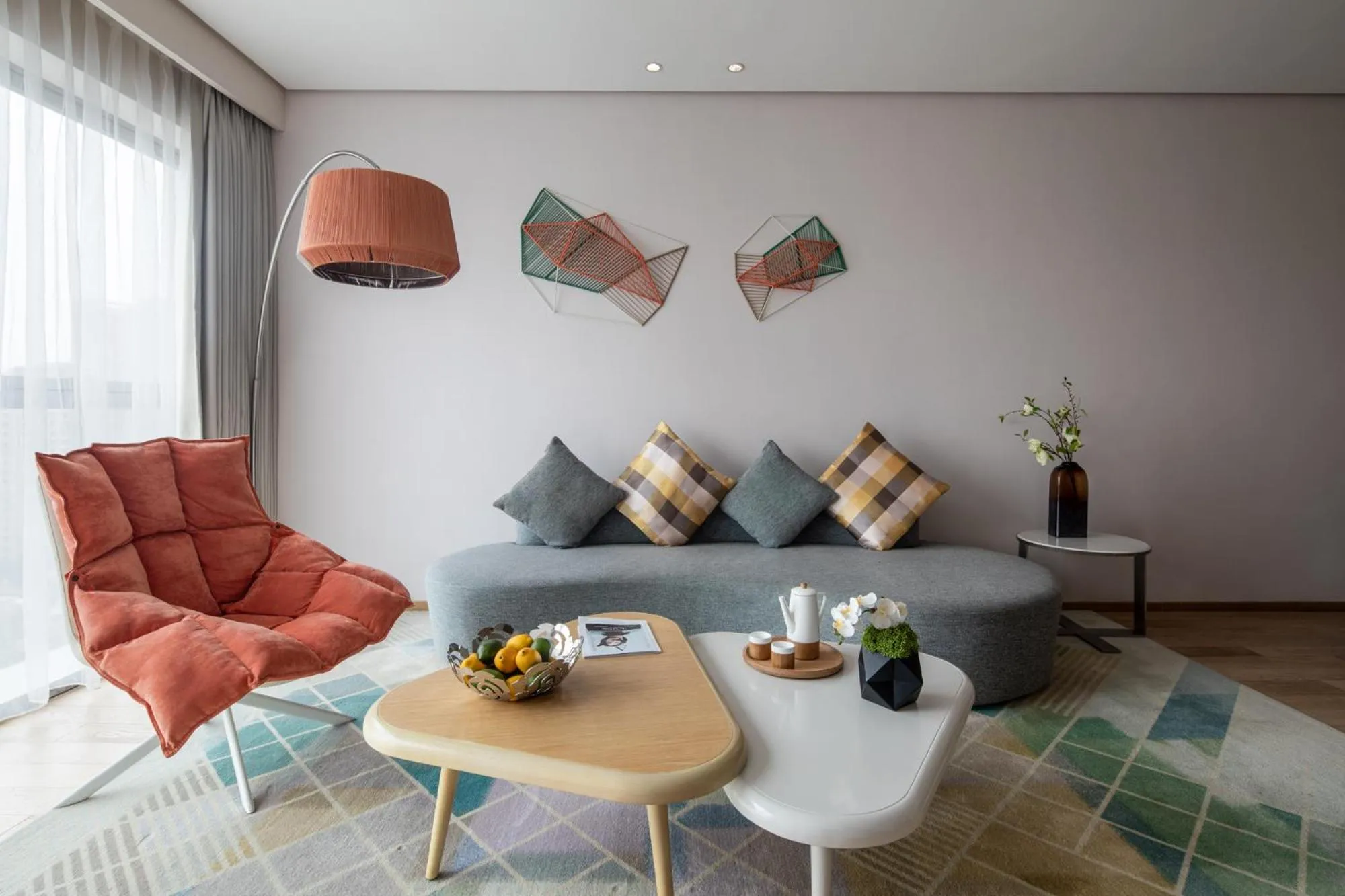 Living room, Breakfast in Citadines Intime City Hangzhou