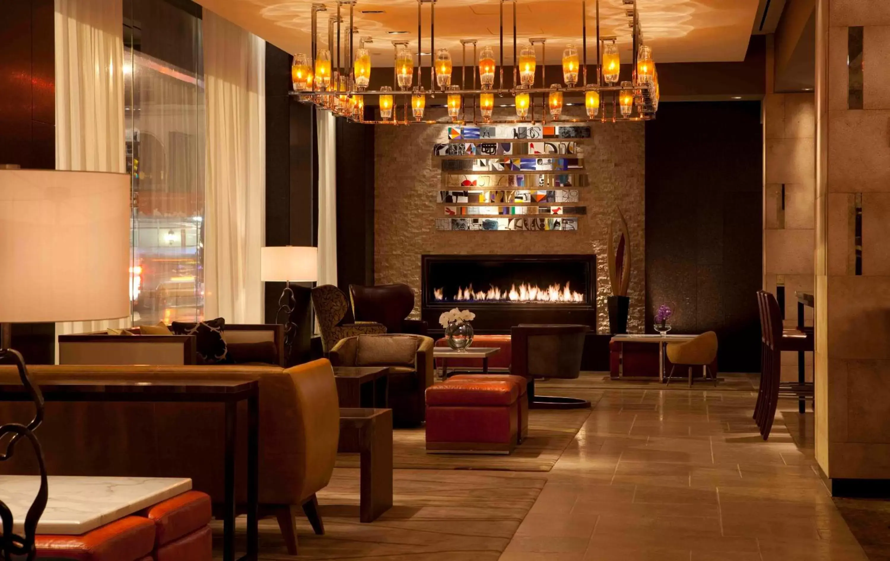 Restaurant/places to eat, Lounge/Bar in InterContinental New York Times Square, an IHG Hotel