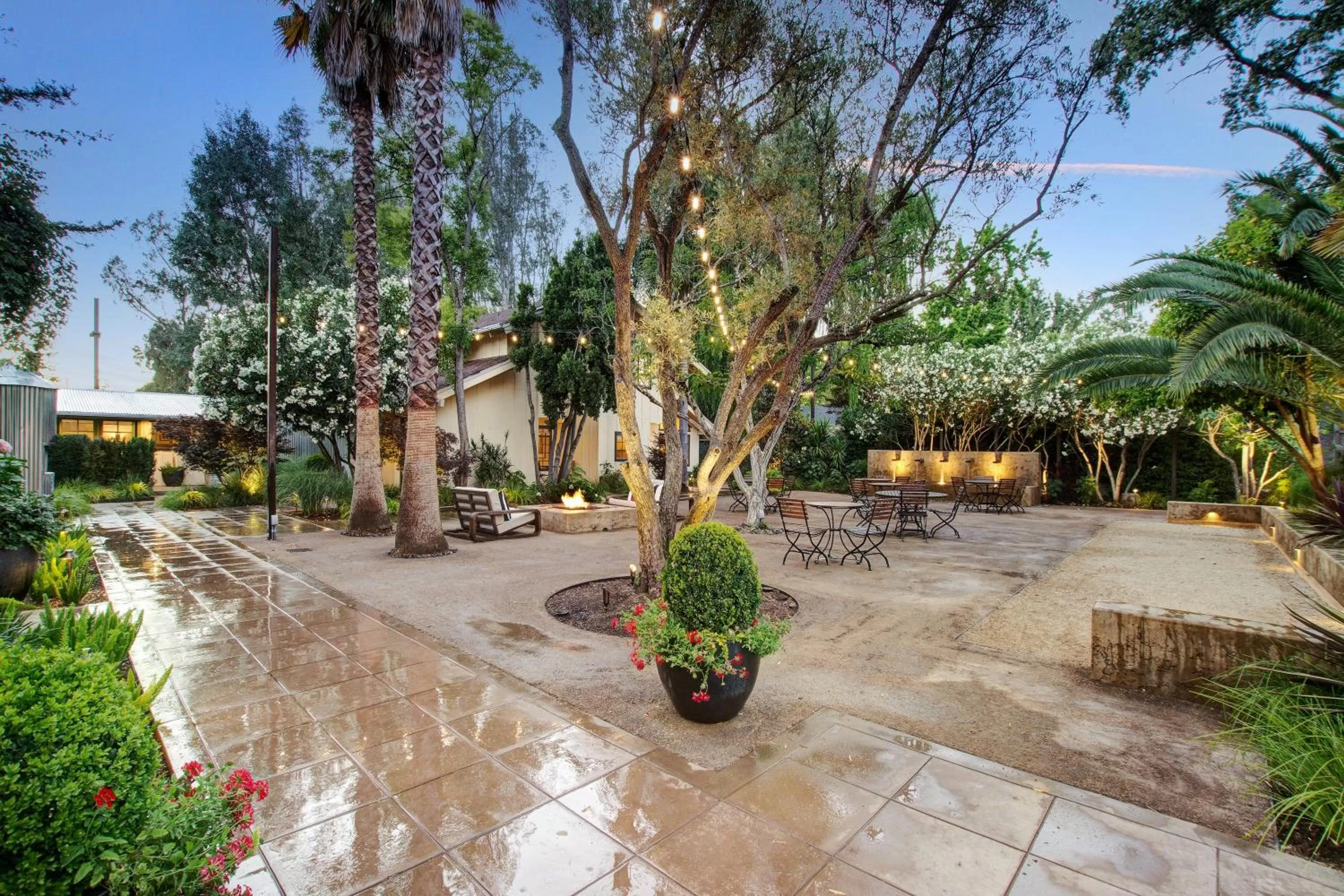 Garden in Bungalows 313