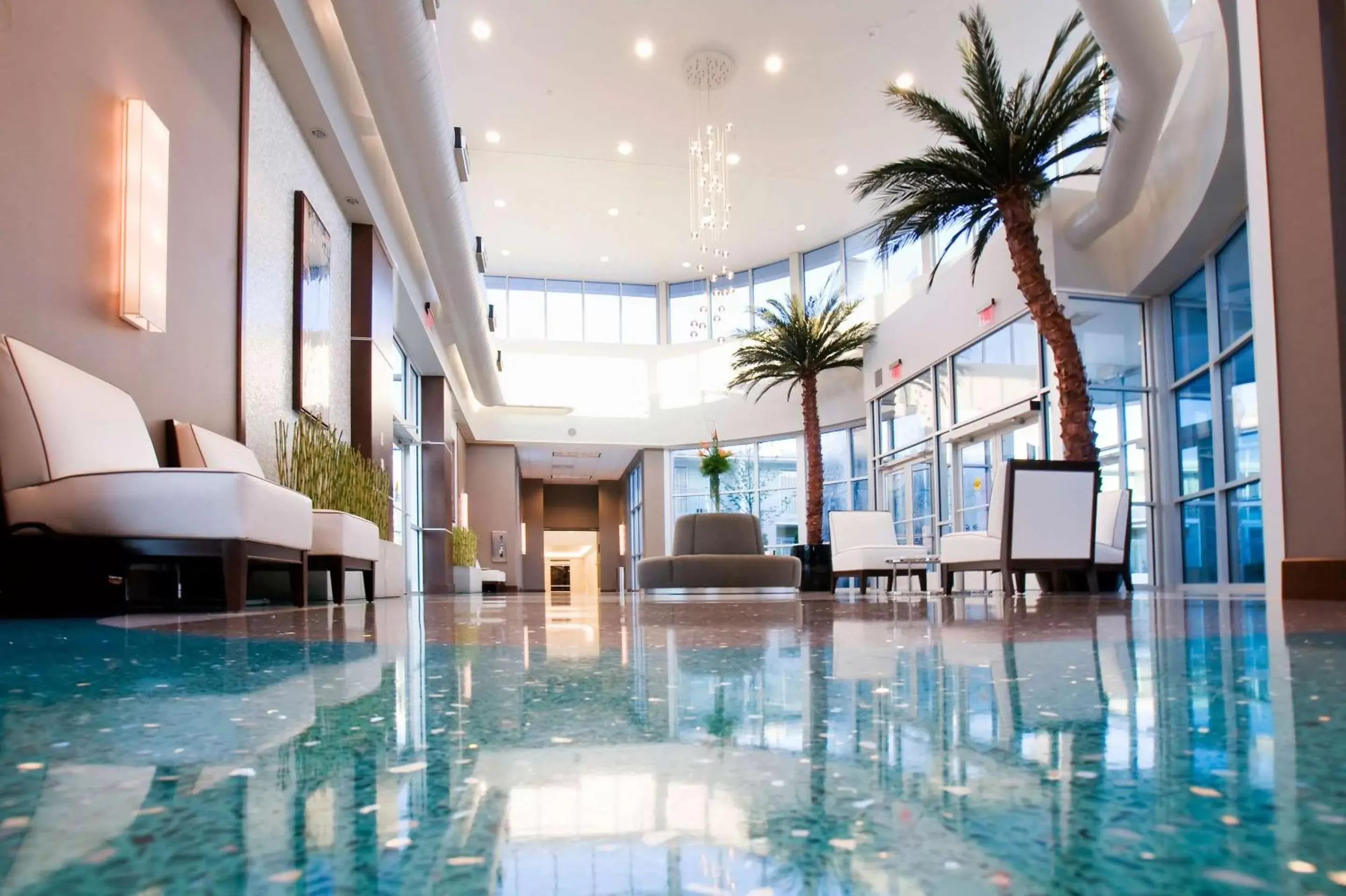 Lobby or reception, Swimming Pool in Oasis Hotel & Conv. Center, Ascend Hotel Collection