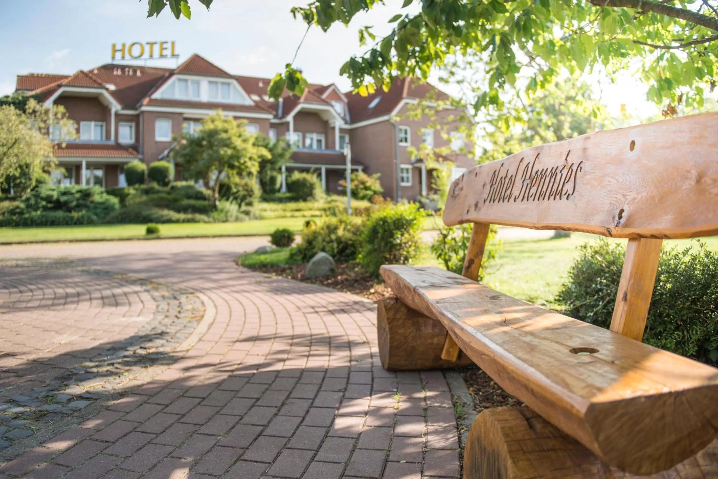 Garden in Hotel Hennies