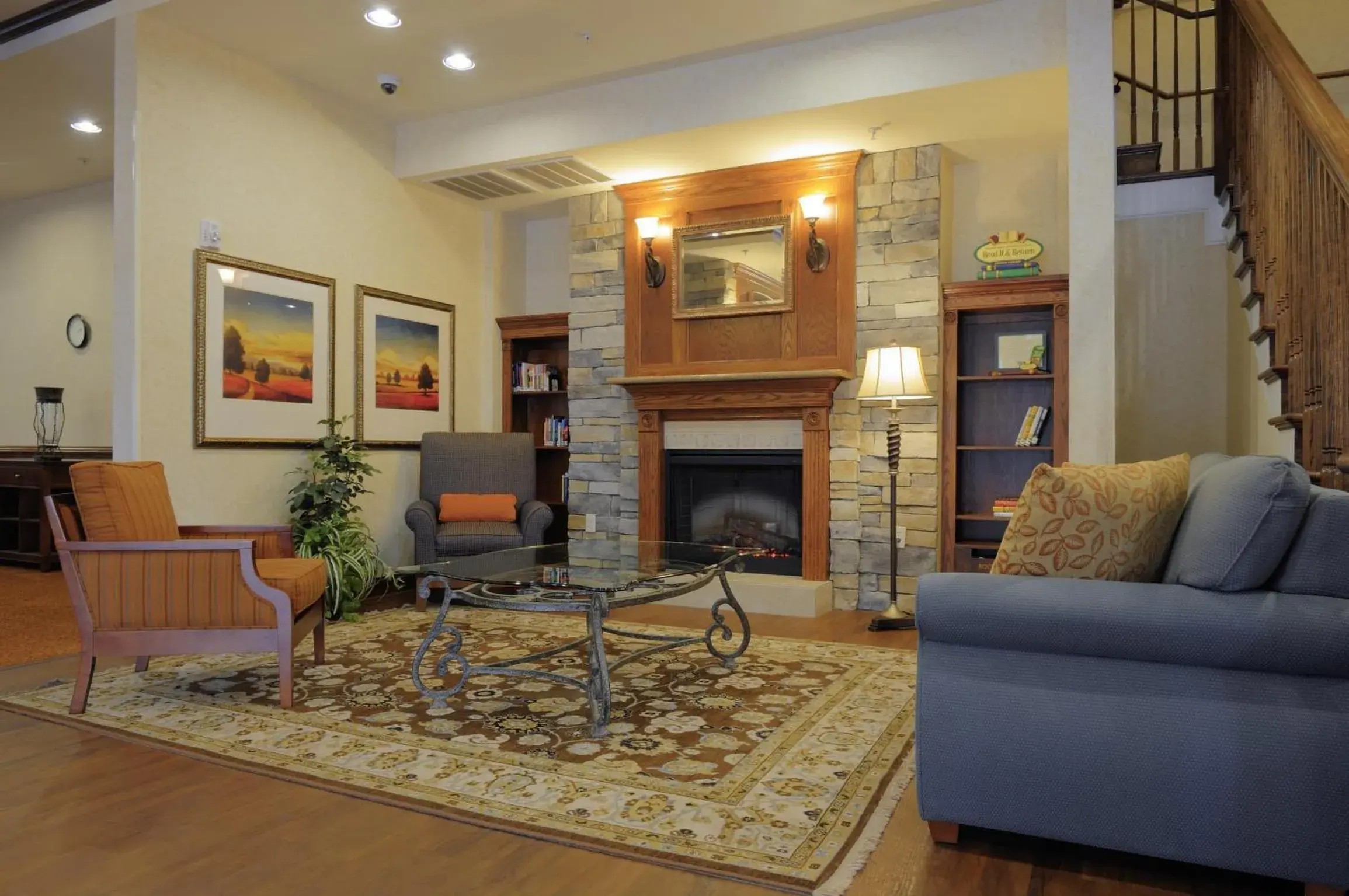 Lobby or reception, Seating Area in Country Inn & Suites by Radisson, Columbia at Harbison, SC