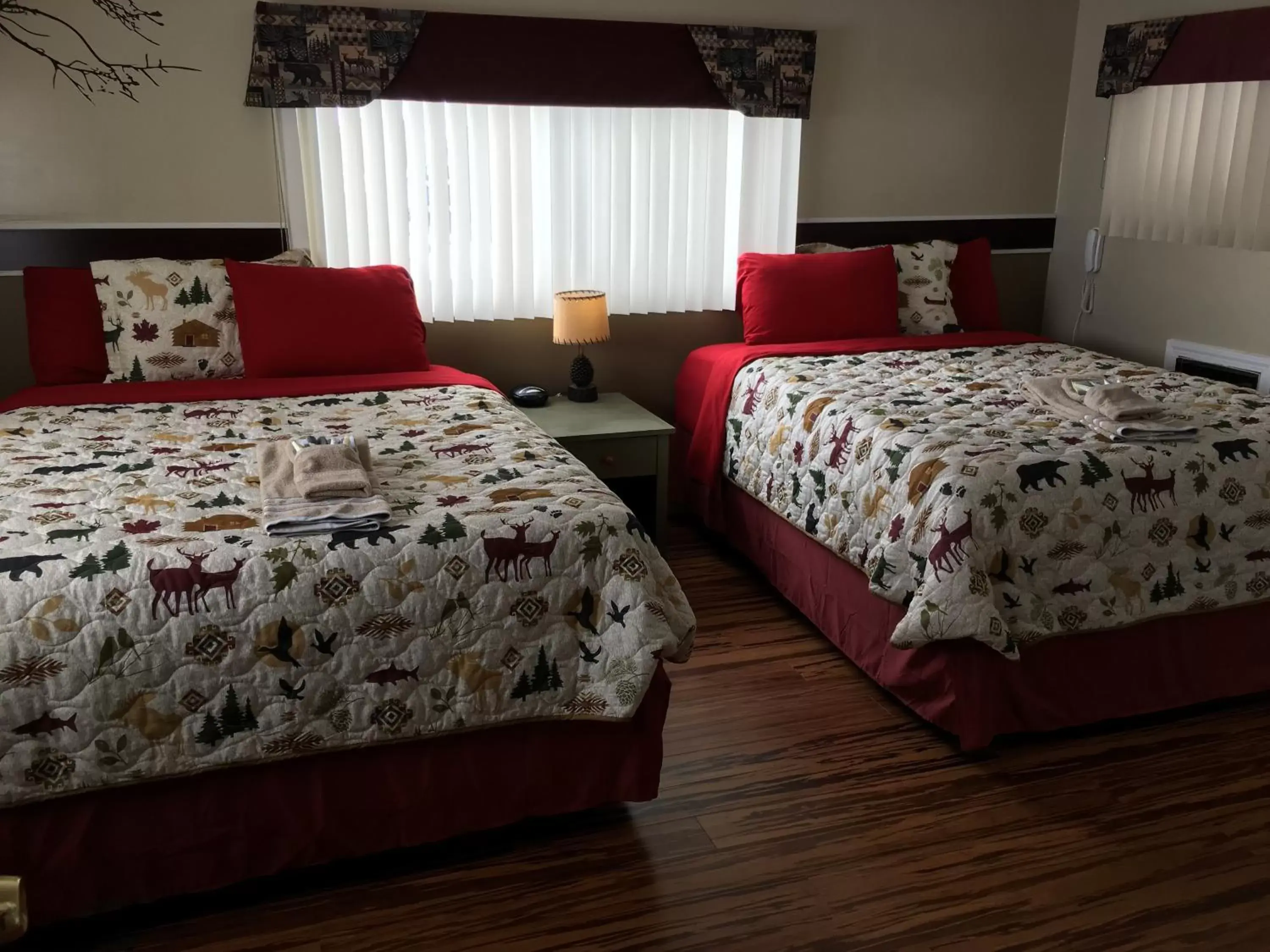 Bed in Big Bear Lodge