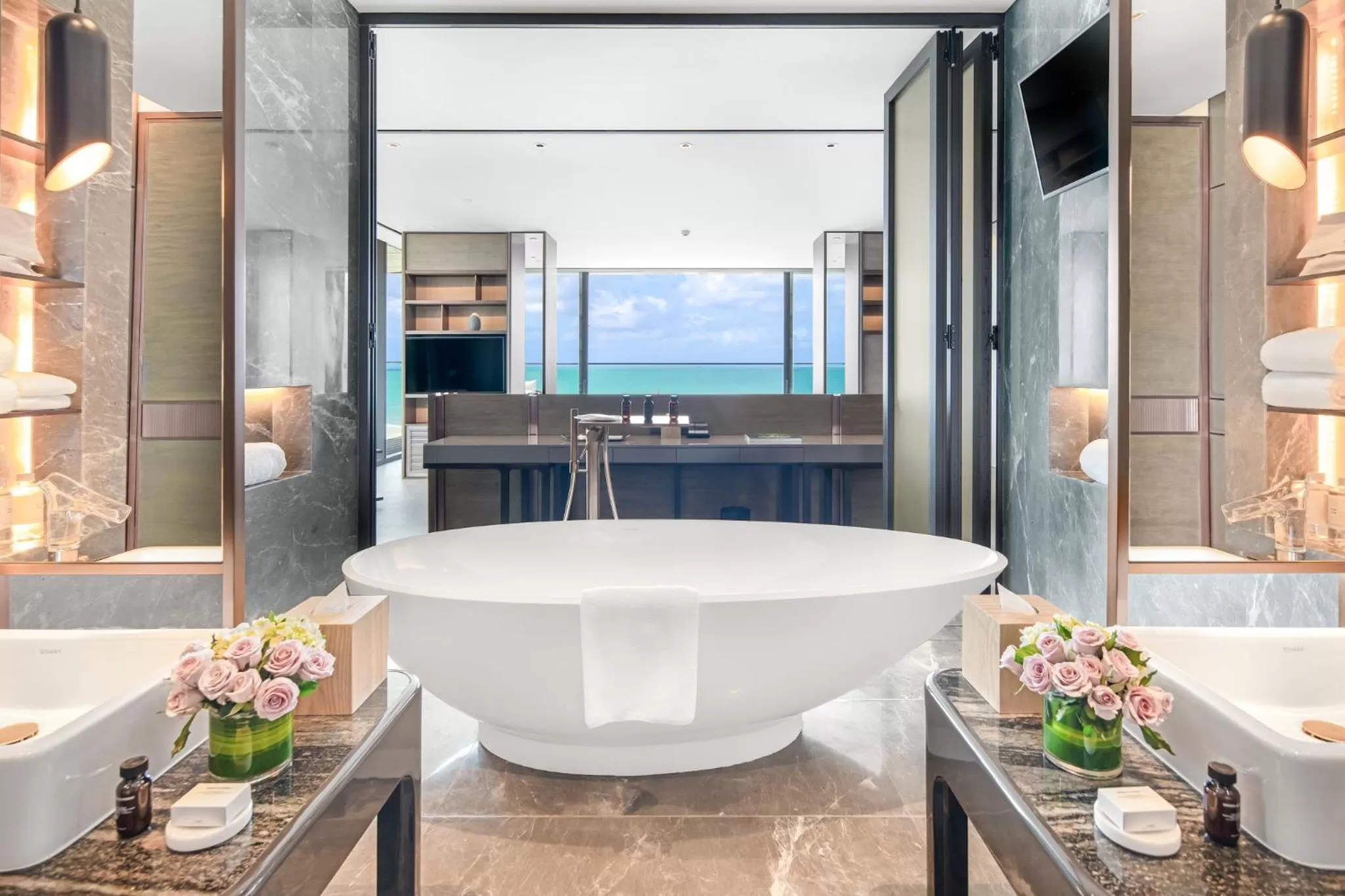 Bathroom in Shilla Monogram Danang