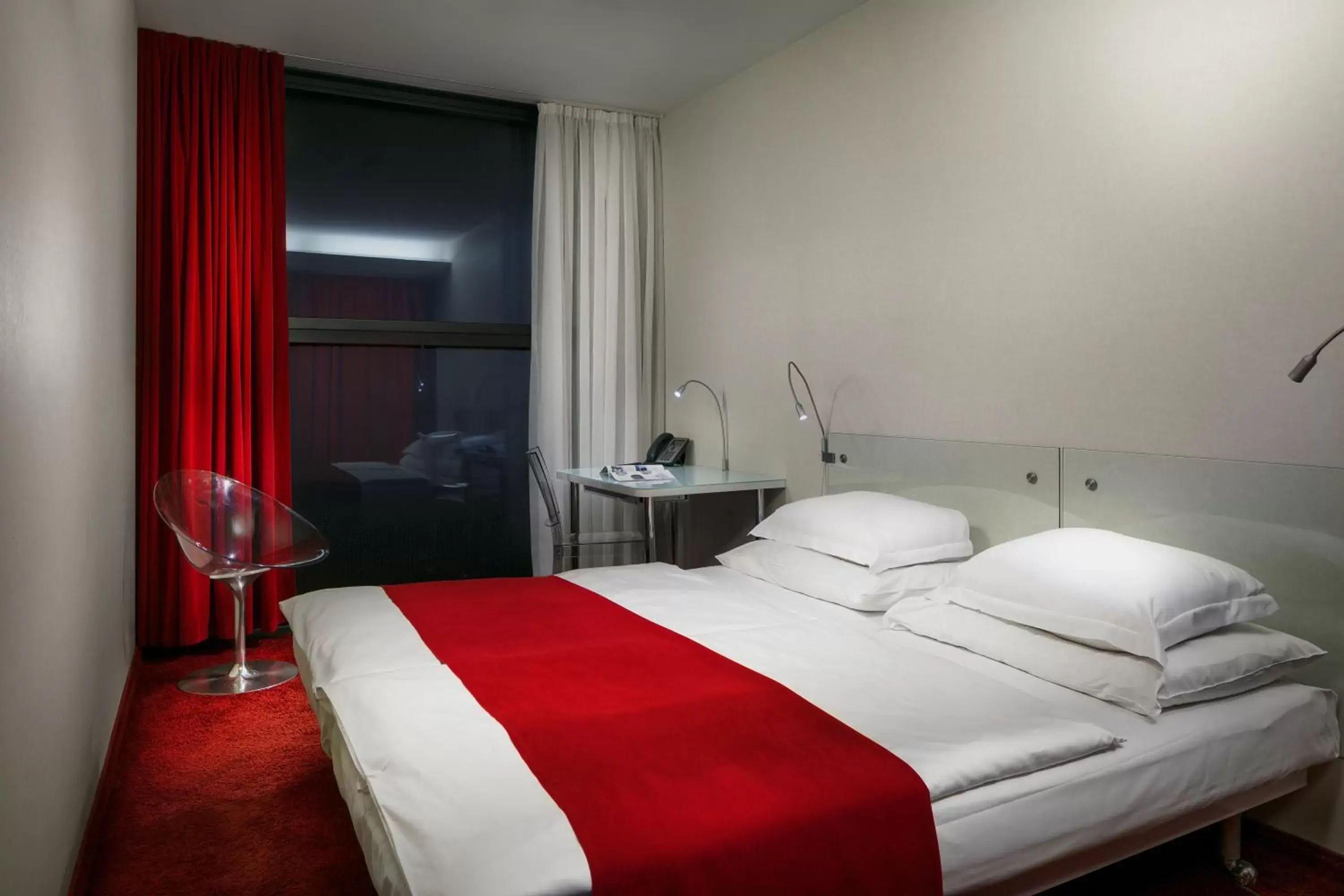 Bedroom, Bed in Design Metropol Hotel Prague