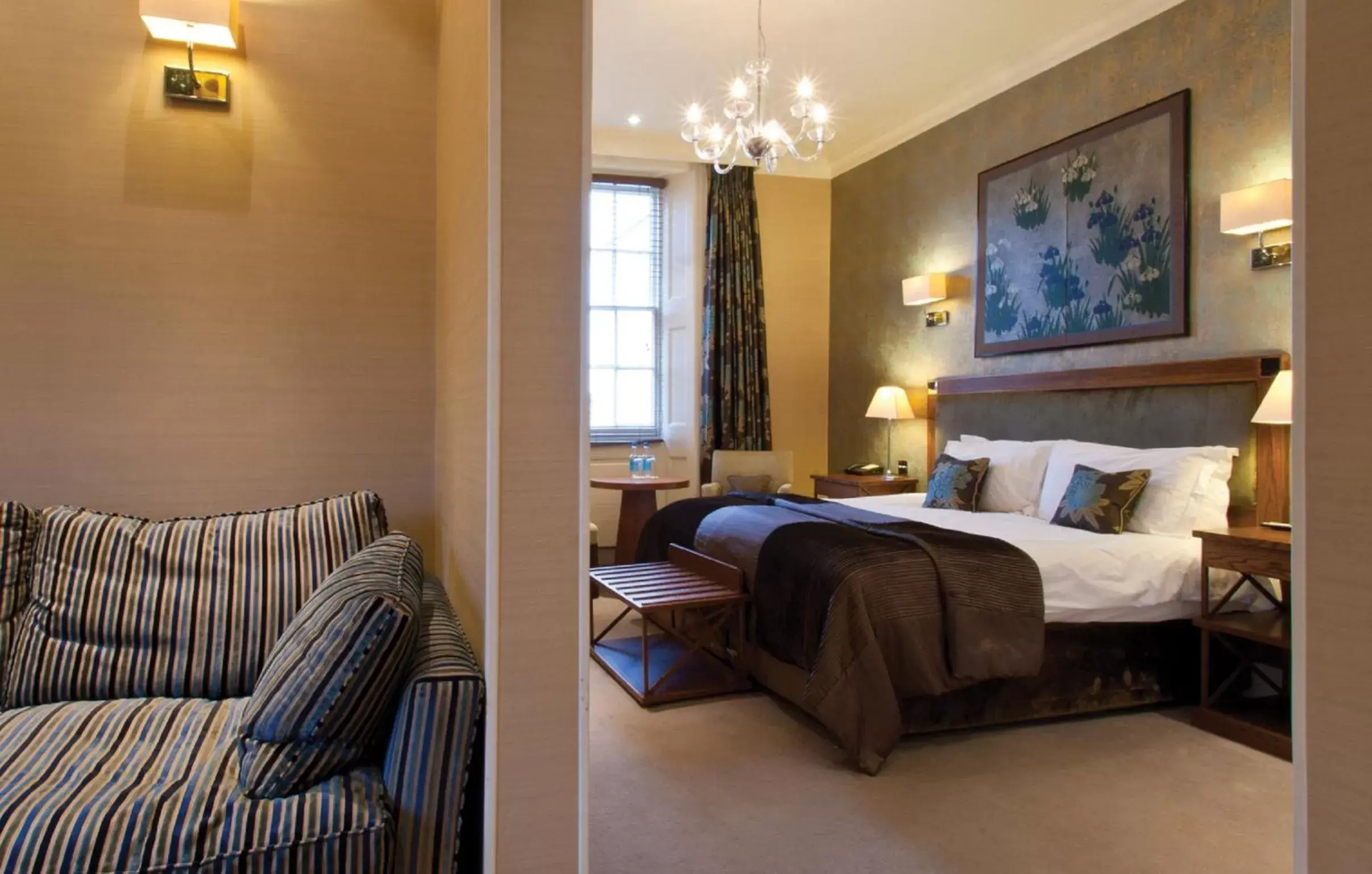 Bedroom, Bed in St Michael's Manor Hotel - St Albans