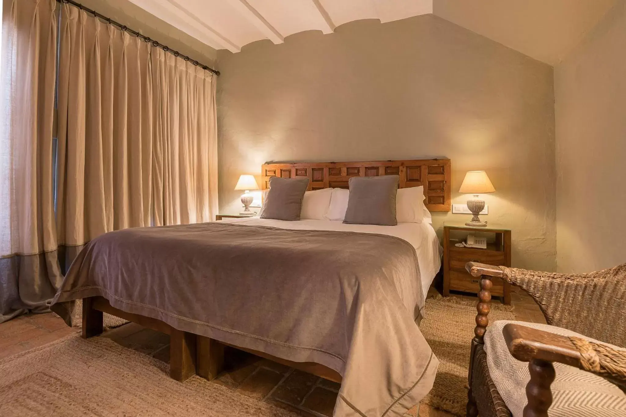 Bedroom, Bed in Hotel La Casa del Califa