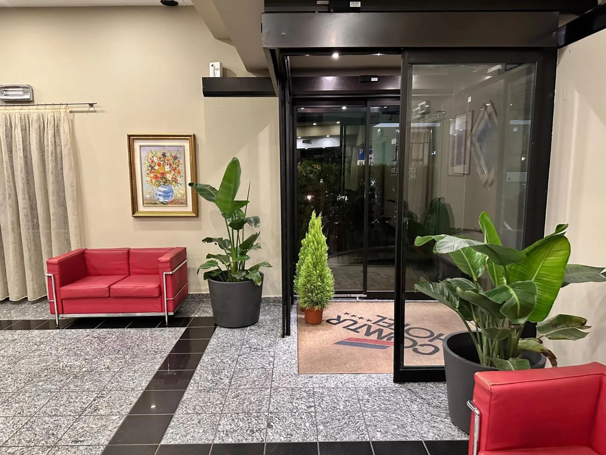 Lobby or reception in Hotel Comtur