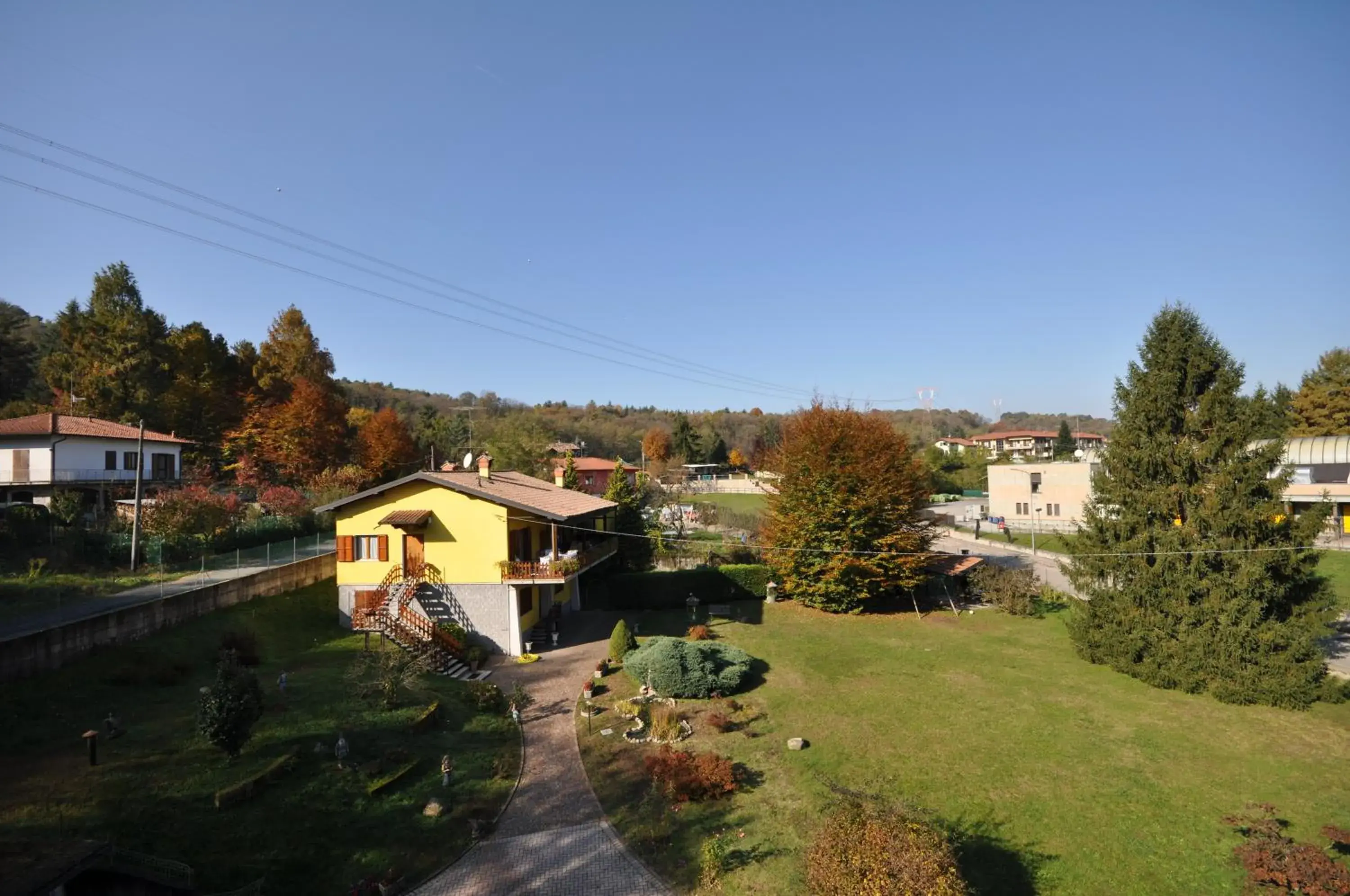 View (from property/room), Bird's-eye View in Impero Hotel Varese Beauty & Spa
