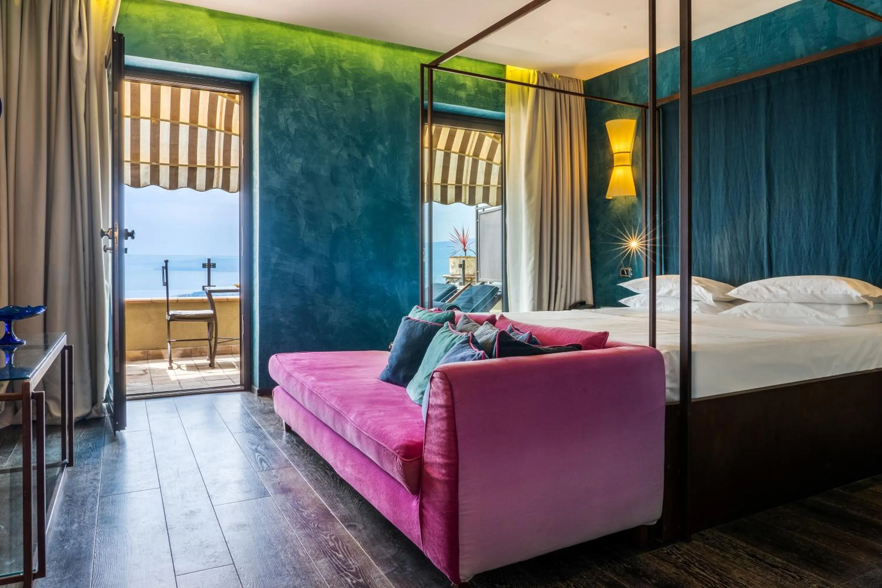 Bed in Hotel Villa Ducale