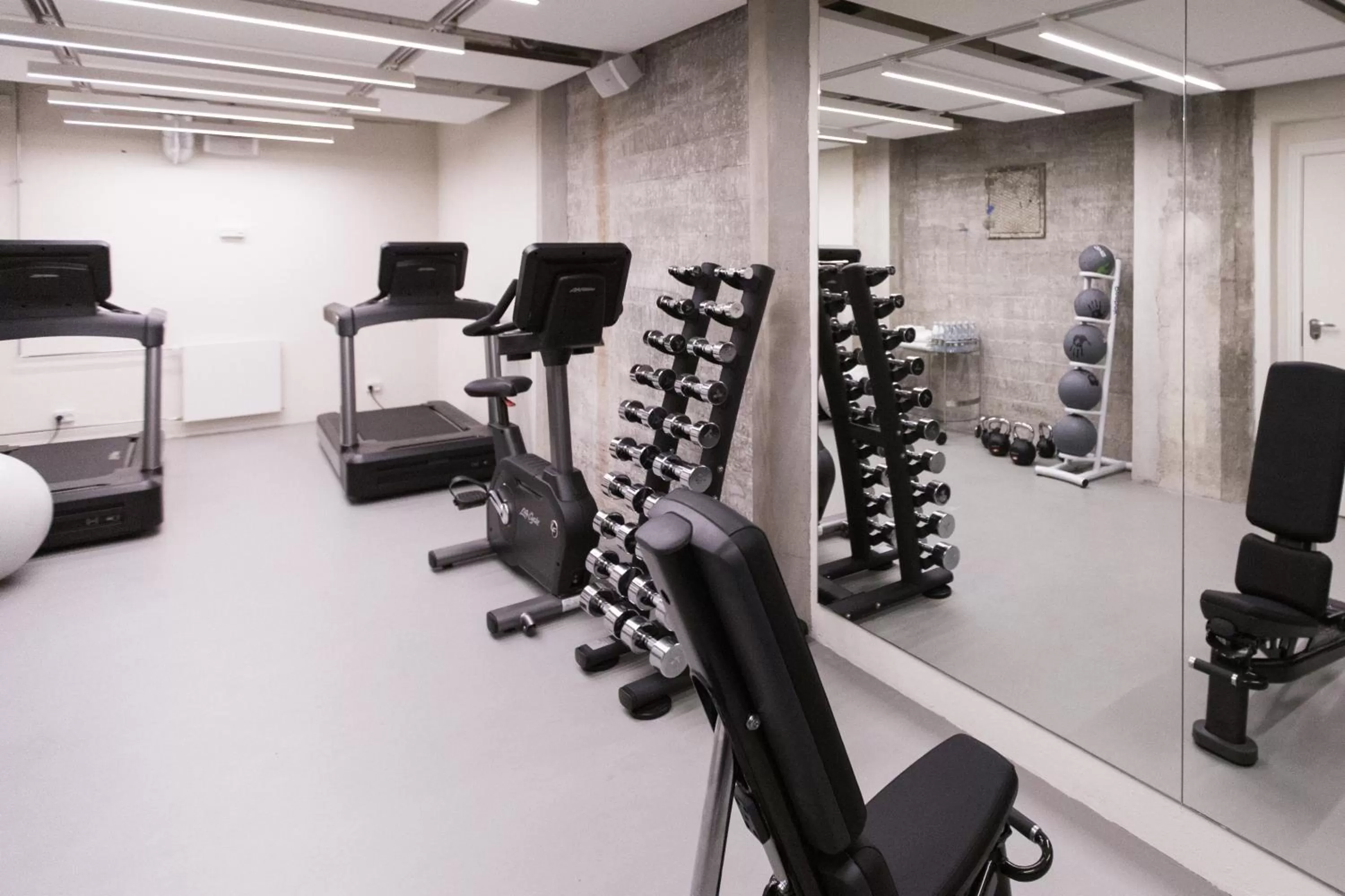 Fitness centre/facilities in Hotel Ottilia
