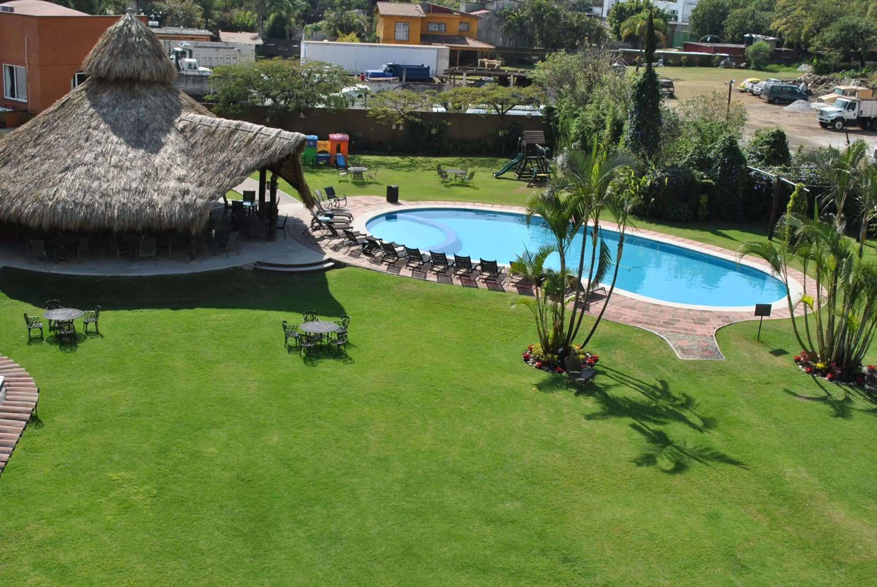 Swimming pool, Pool View in Hotel Real Del Valle