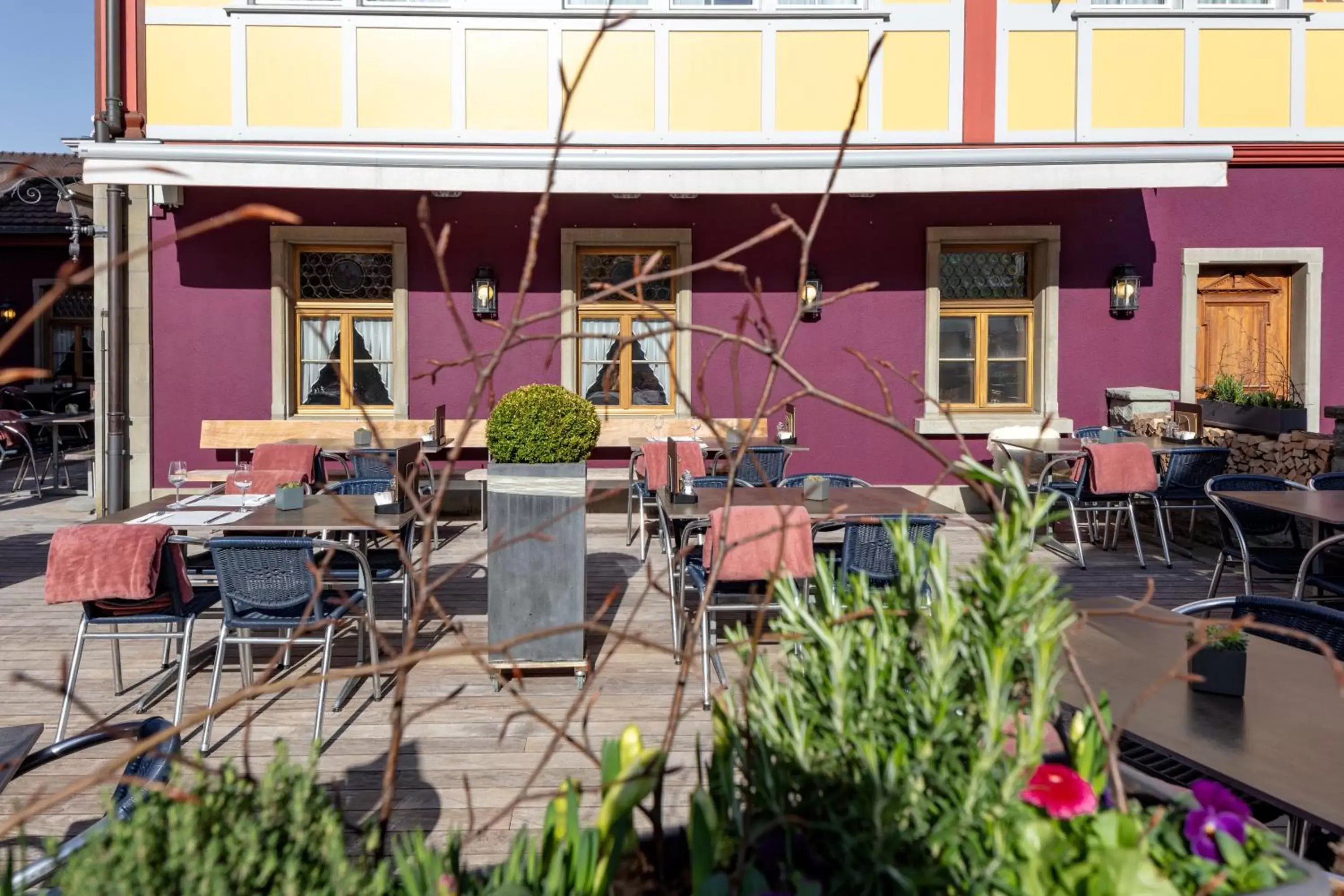 Patio in Hotel Appenzell