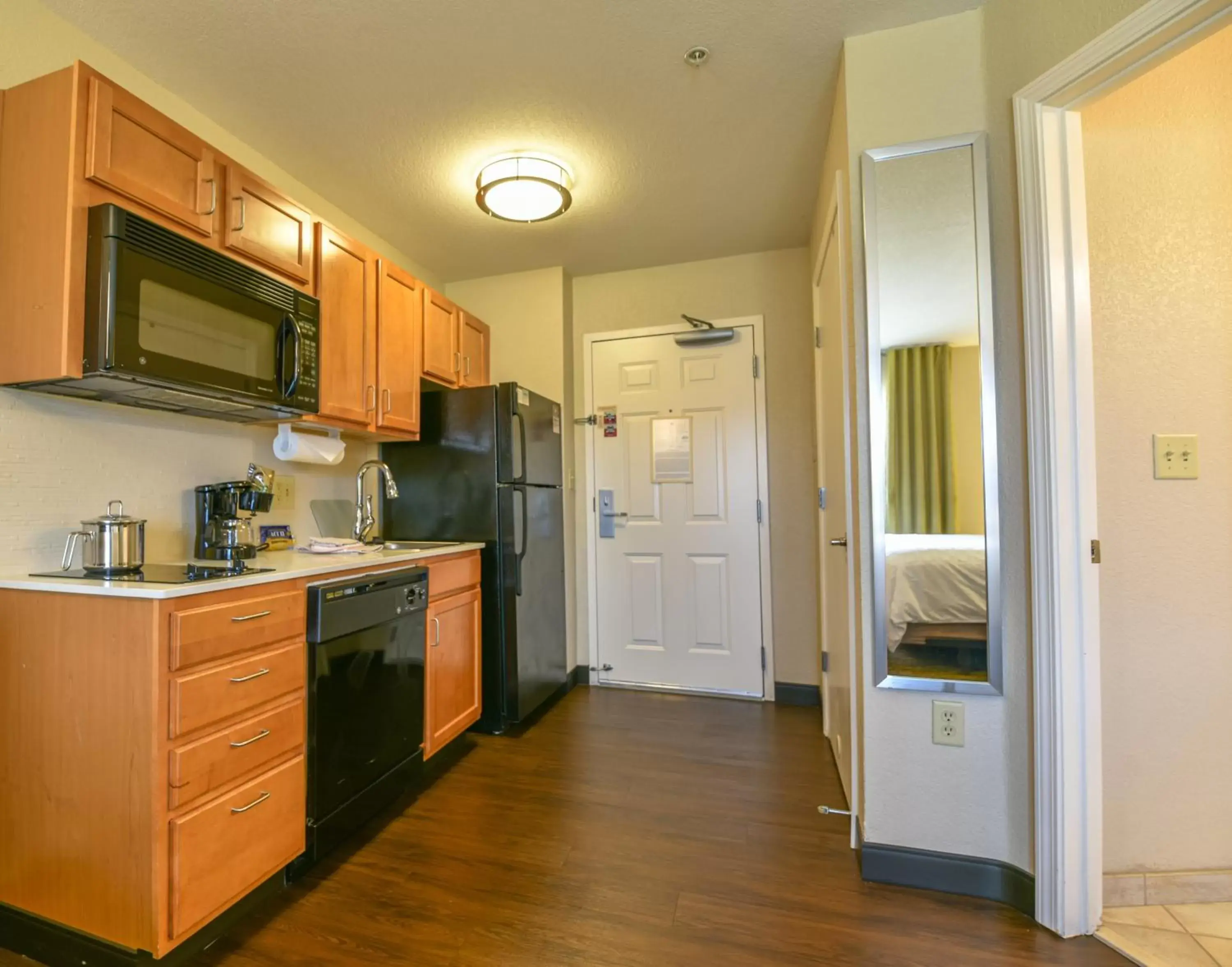 Bedroom in Candlewood Suites Medford, an IHG Hotel