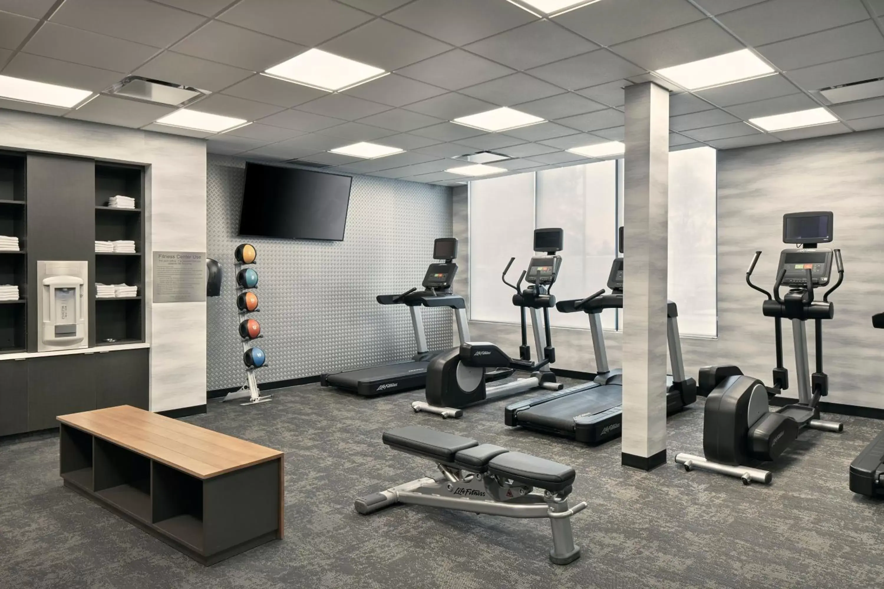 Fitness centre/facilities in Fairfield Inn & Suites by Marriott Penticton Fitness centre/facilities in Fairfield Inn & Suites by Marriott Penticton
