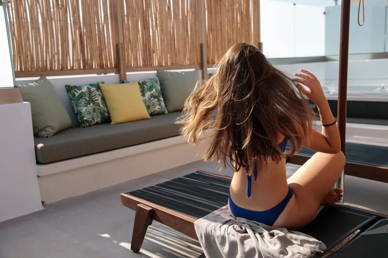 People in Makava Suites Naxos