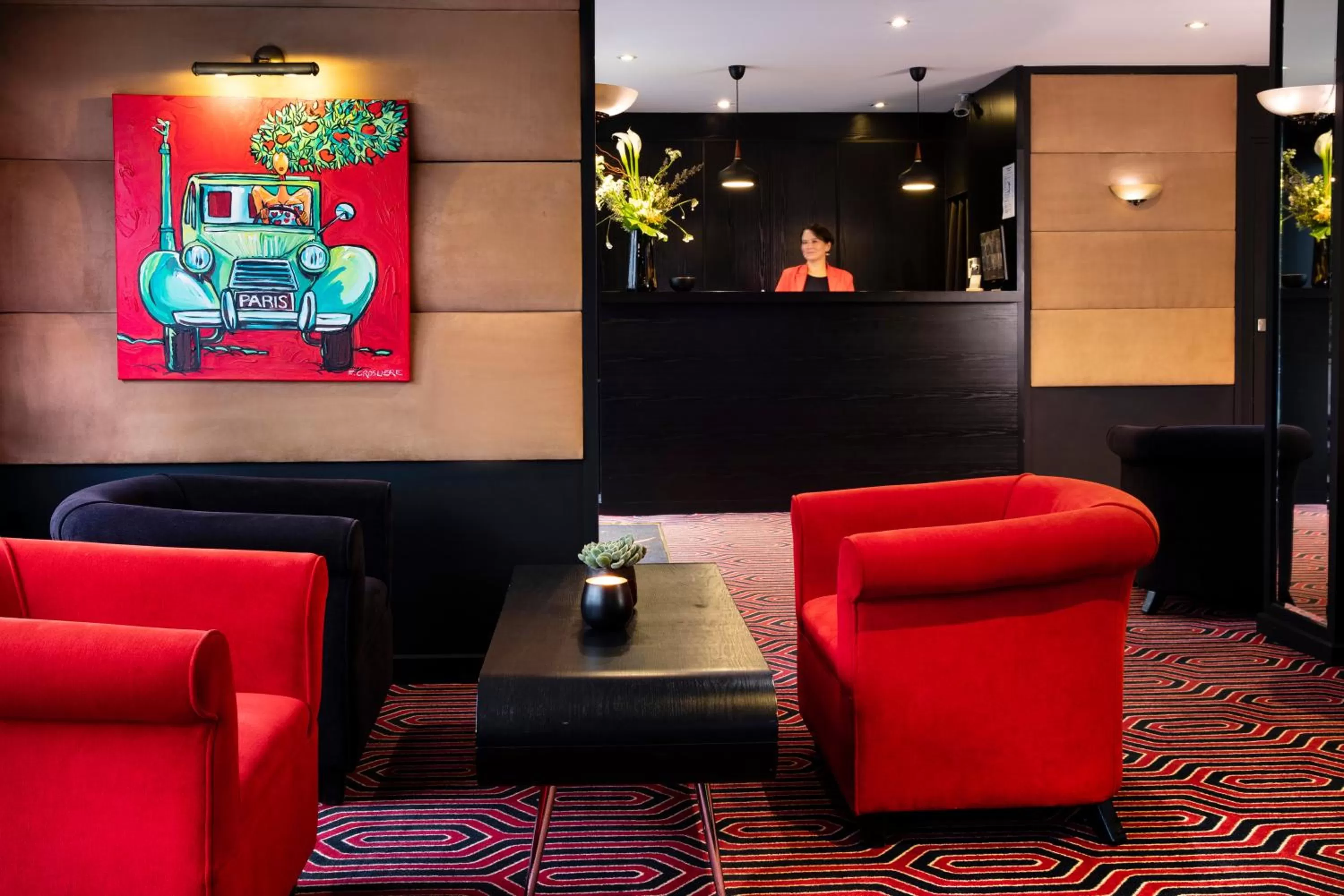 Lobby or reception in Paris Bastille