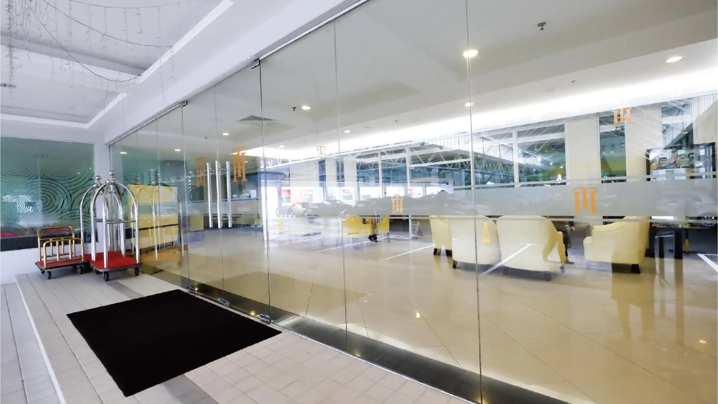 Facade/entrance in Times Hotel Brunei Facade/entrance in Times Hotel Brunei