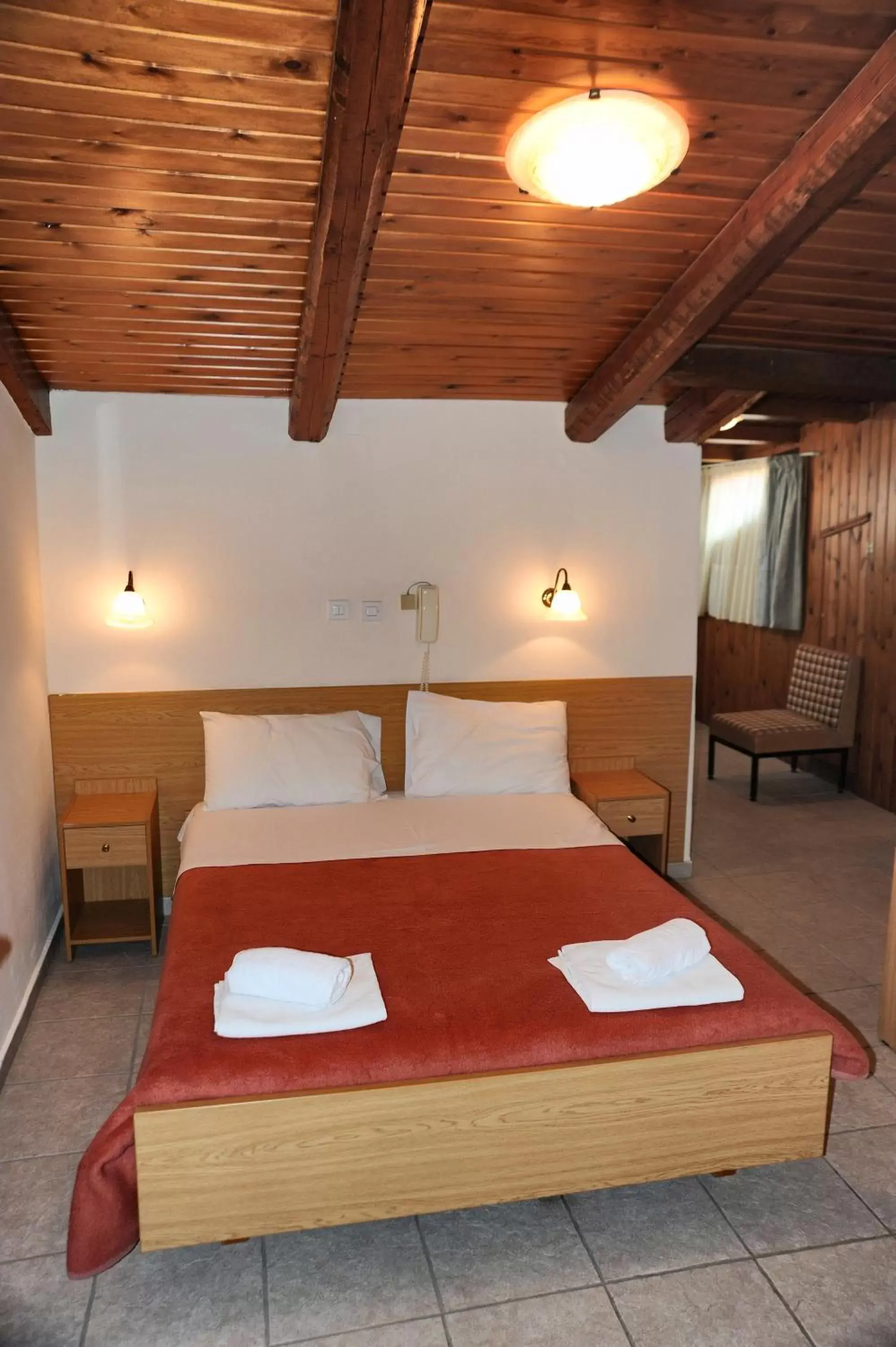 Bed in Castri Hotel