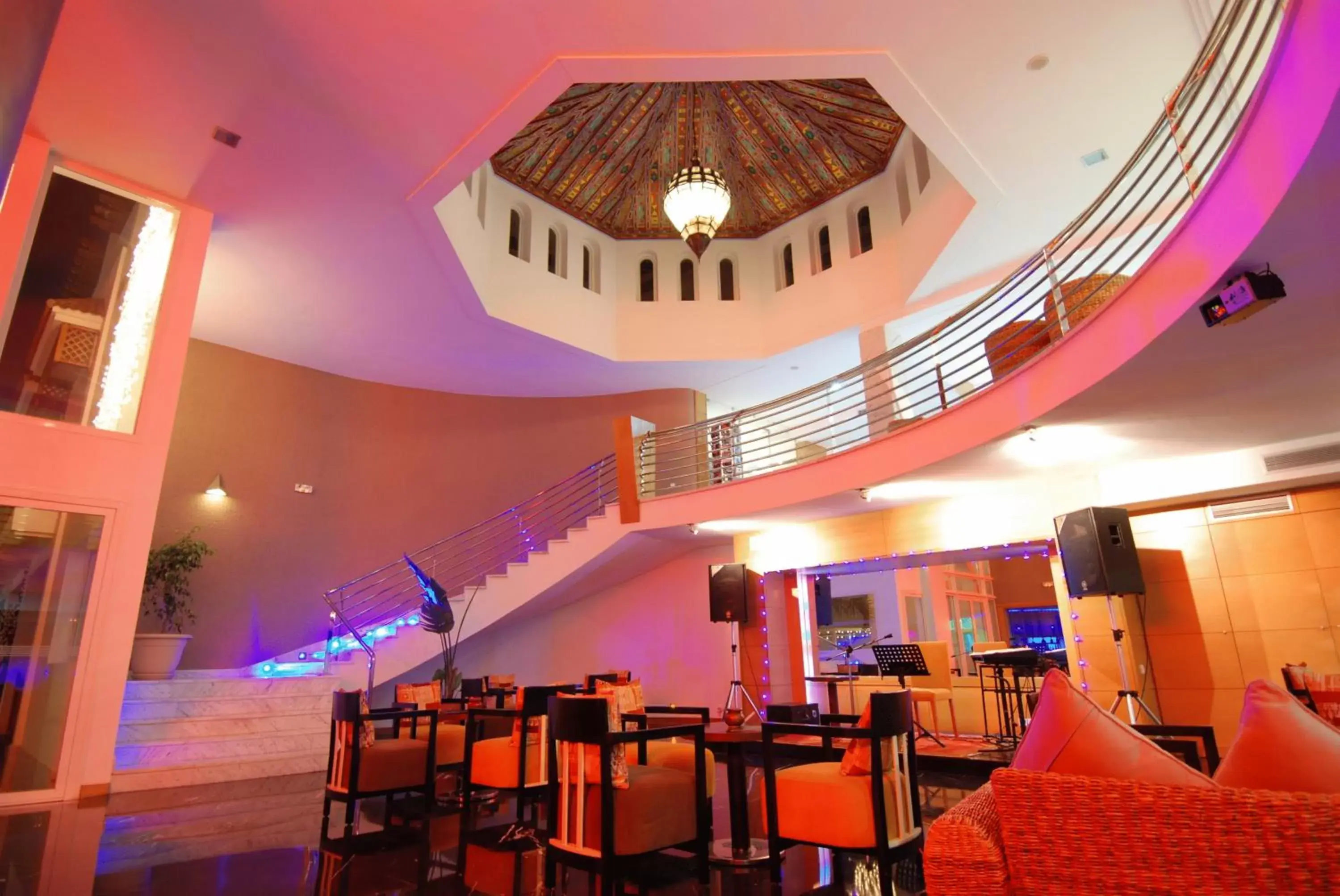 Lounge or bar, Restaurant/Places to Eat in Hotel Timoulay and Spa Agadir