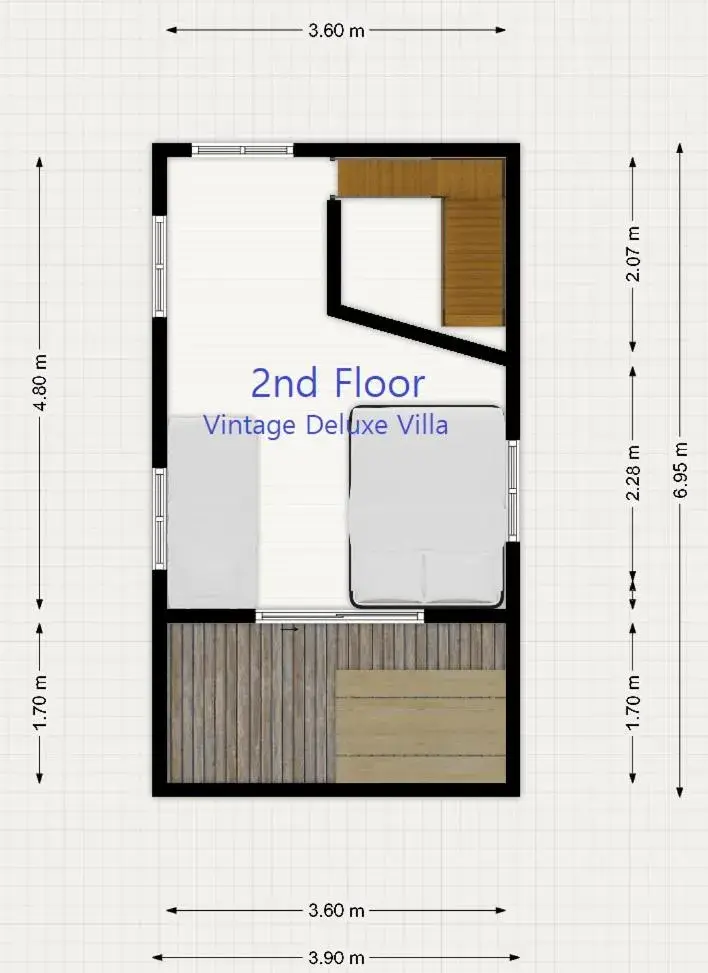 Floor Plan in Jungmun Log Pension & Resort