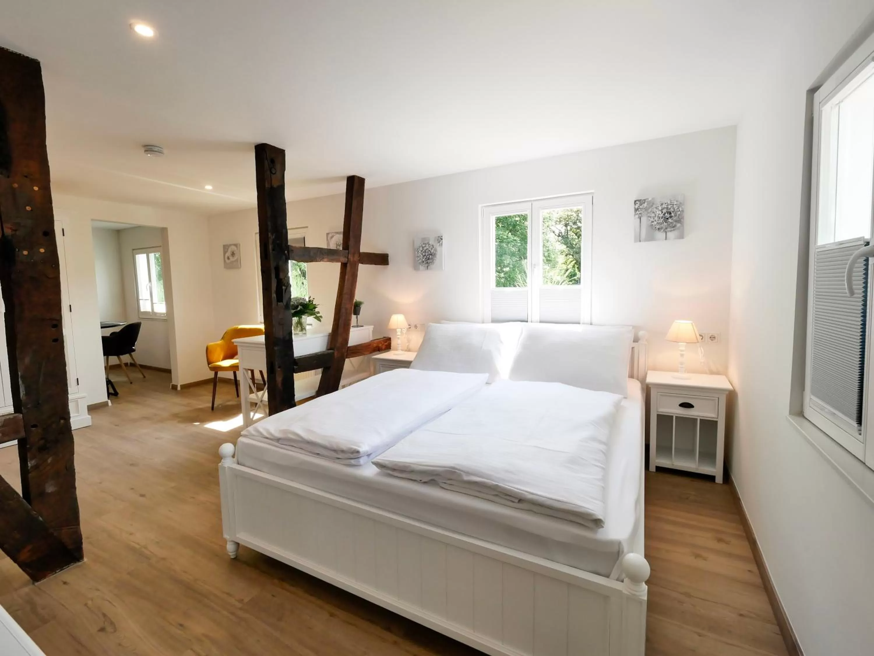 Bed in Hotel Gräfrather Hof