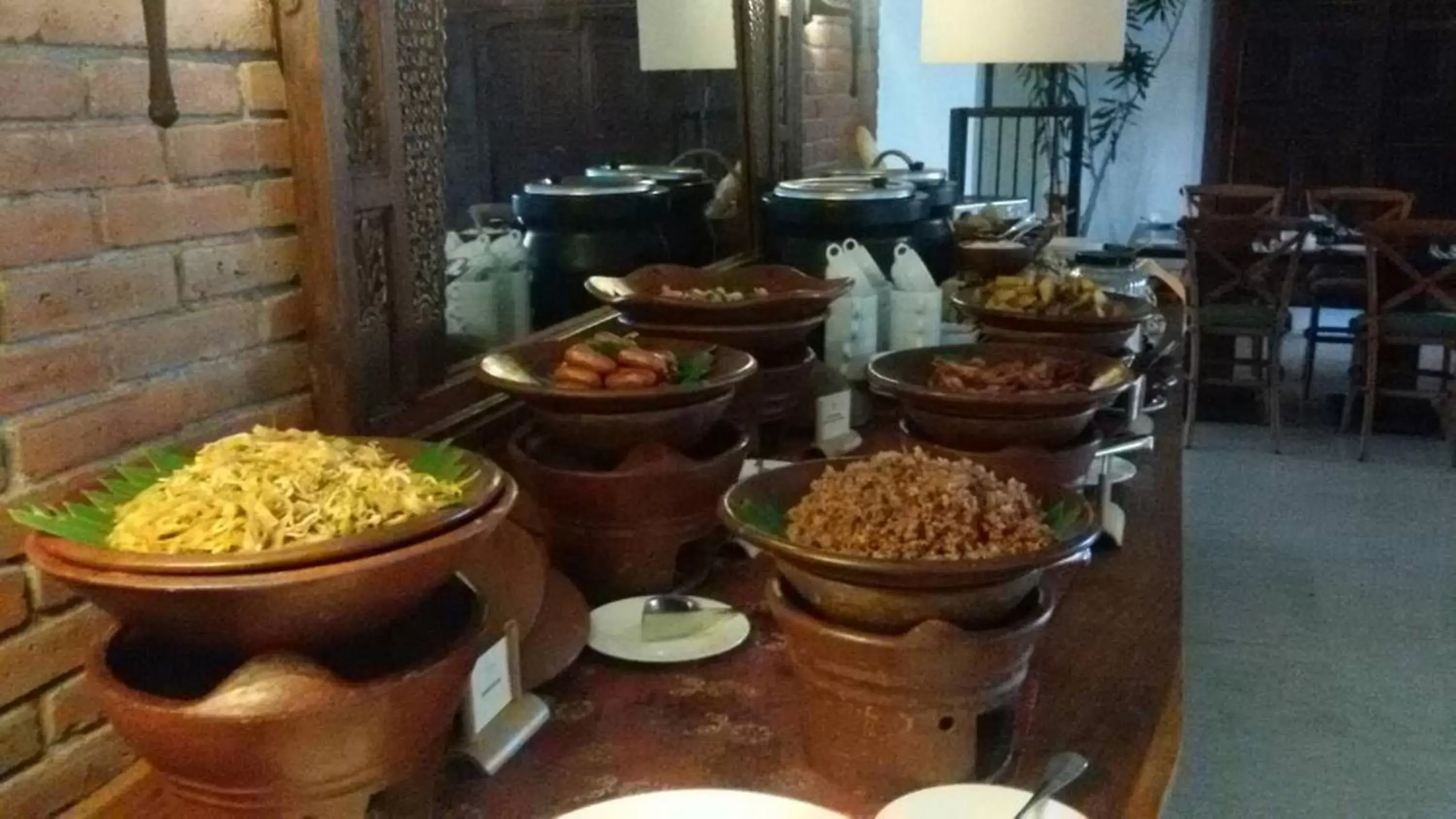 Buffet breakfast in Plataran Ubud Hotel & Spa - CHSE Certified Buffet breakfast in Plataran Ubud Hotel & Spa - CHSE Certified
