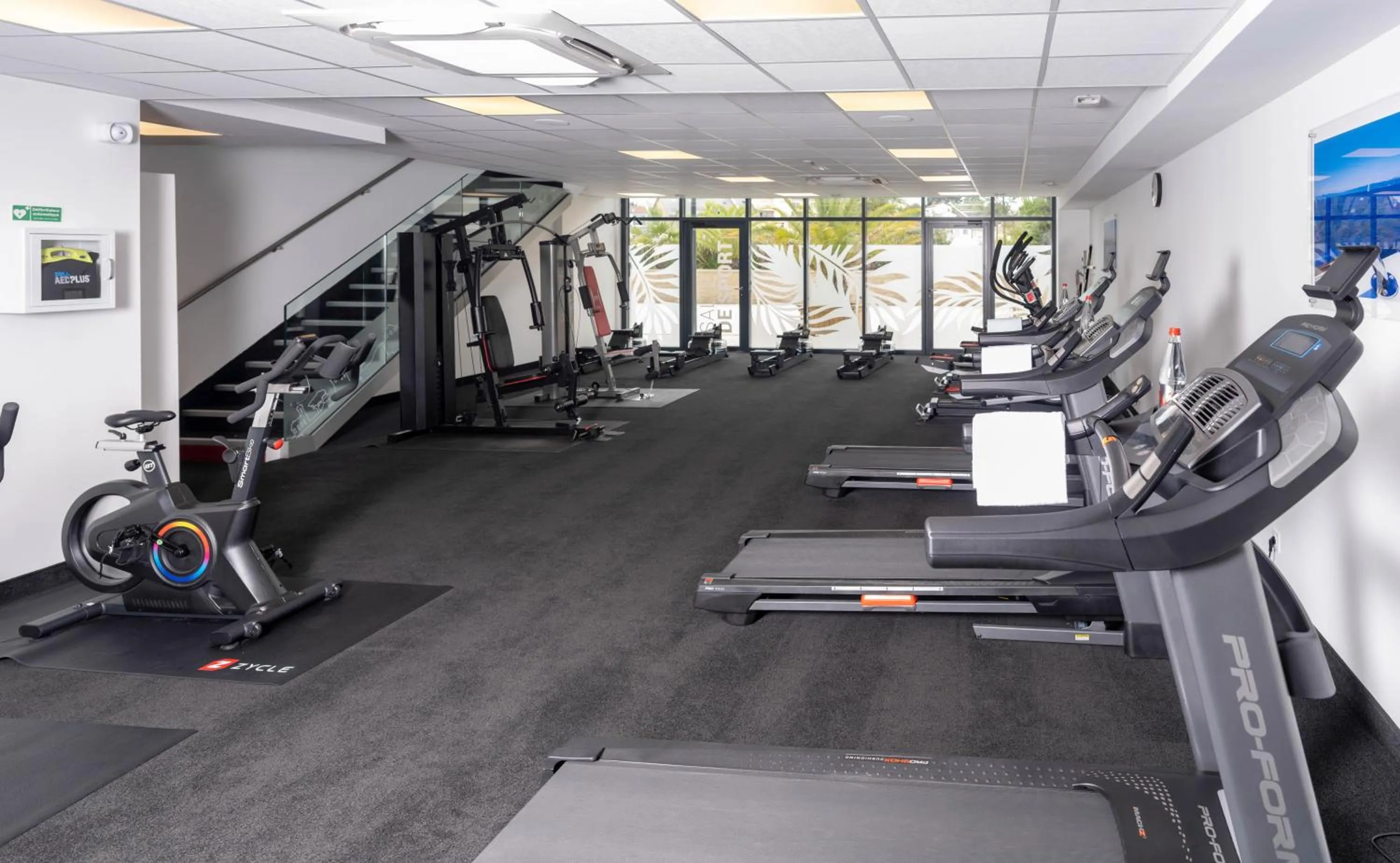 Fitness centre/facilities in Westotel Pornic Côte de Jade