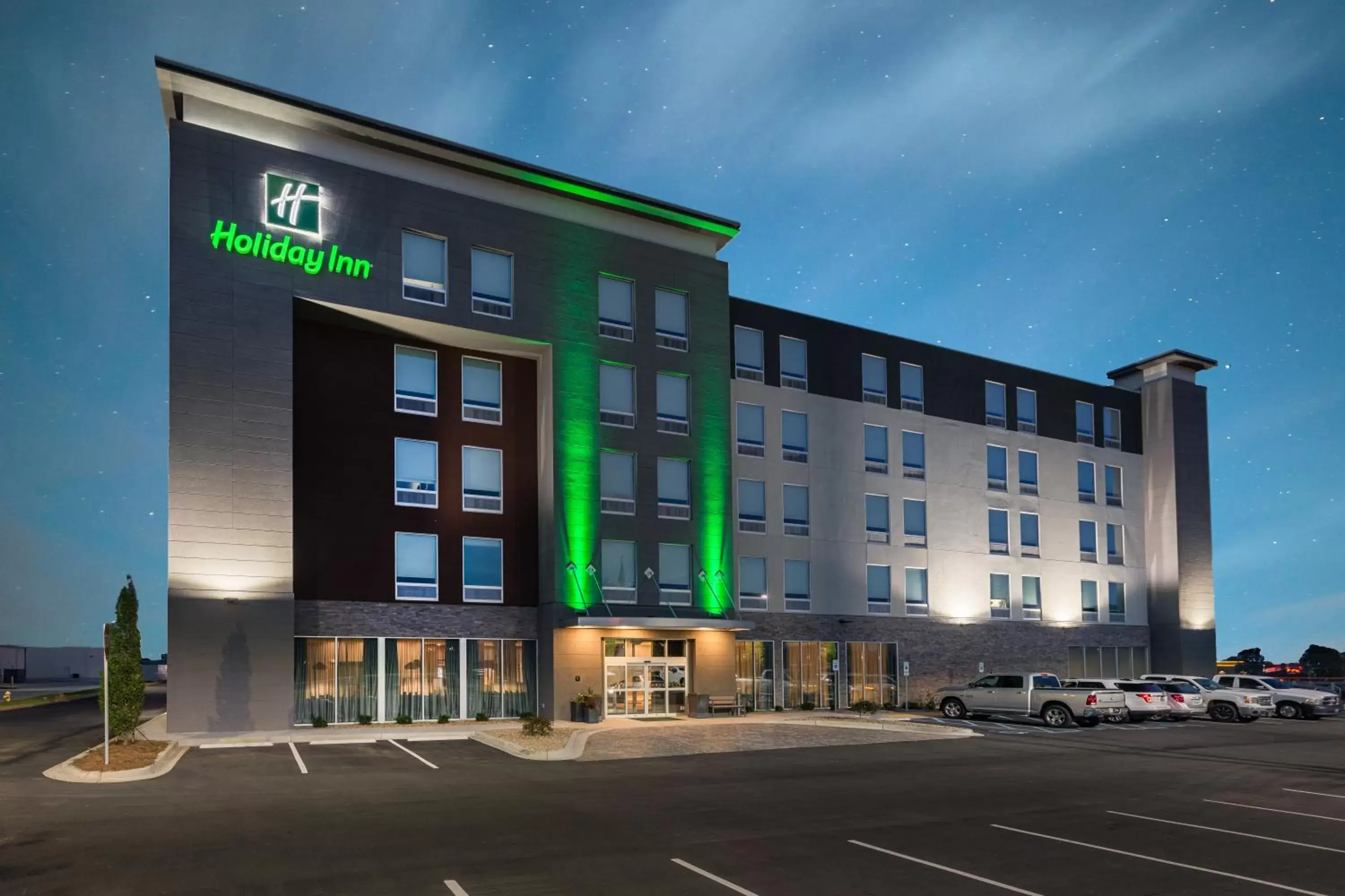 Facade/entrance, Property Building in Holiday Inn Greenville - Woodruff Road, an IHG Hotel